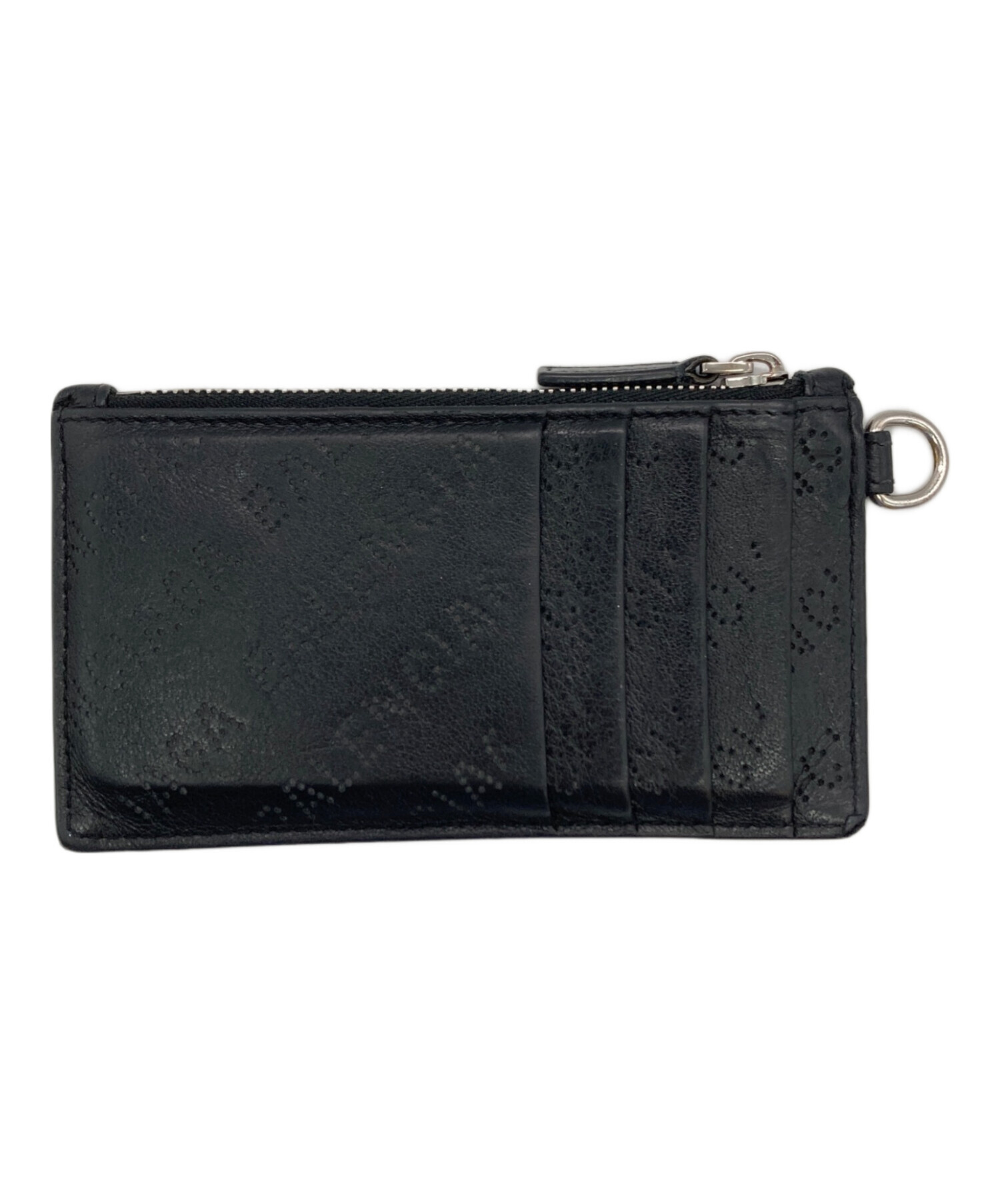 未使用品✨バレンシアガ　ケース　レザー 中古・古着通販】BALENCIAGA (バレンシアガ) パンチングロゴレザー