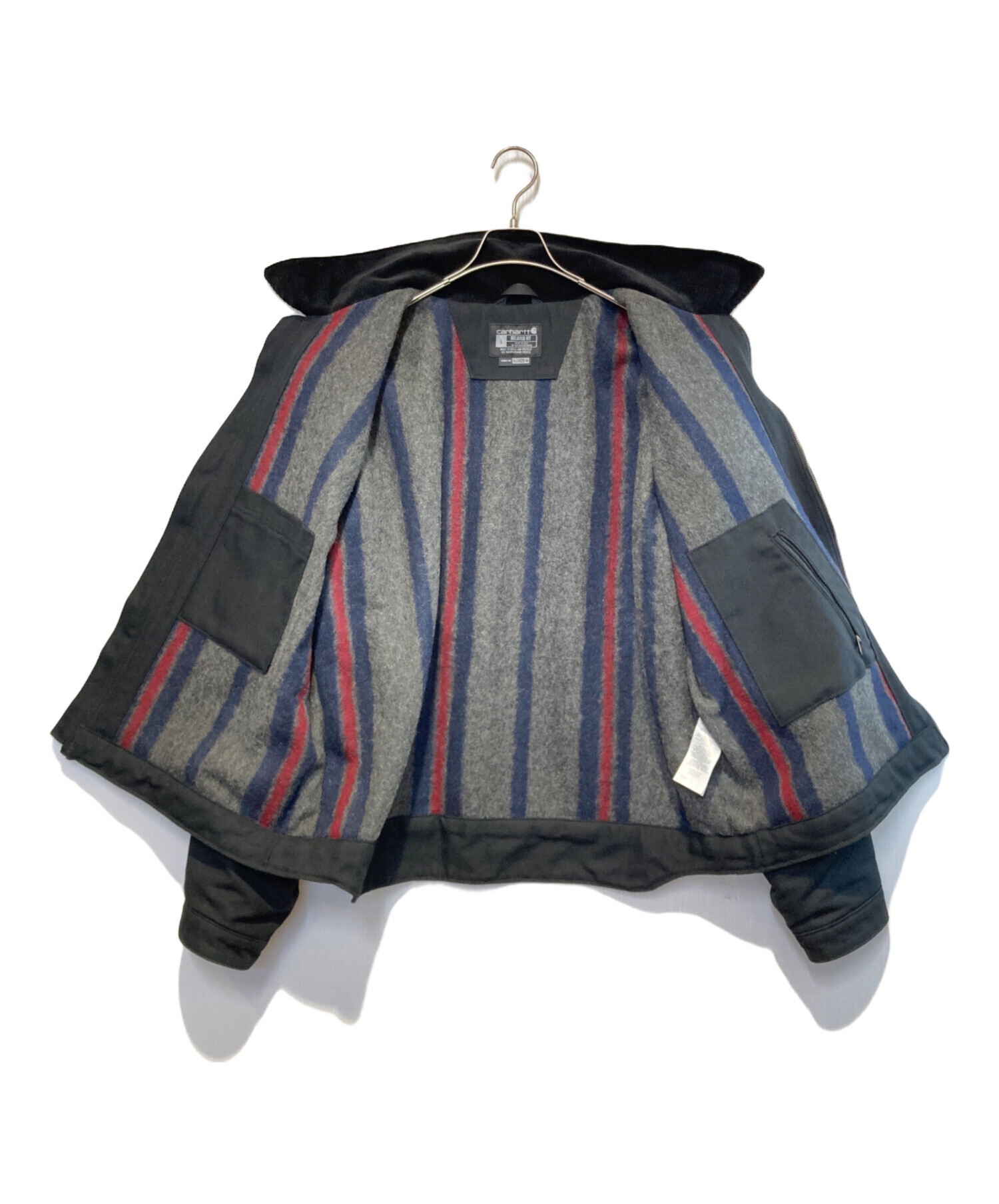 中古・古着通販】CarHartt (カーハート) DETROIT JACKET ブラック