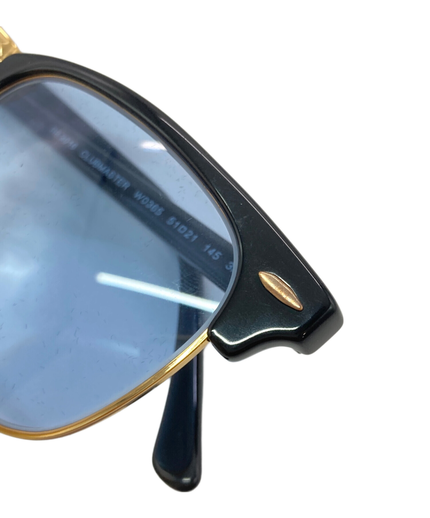 中古・古着通販】RAY-BAN (レイバン) CLUBMASTER CLASSIC ブラック 
