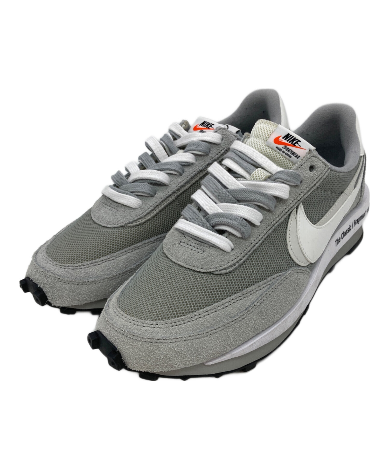 NIKE / ナイキ | × sacai バックプリーツ スウェット | XS | グレー | レディース NIKE（ナイキ） | × sacai バックプリーツ スウェット | XS | グレー
