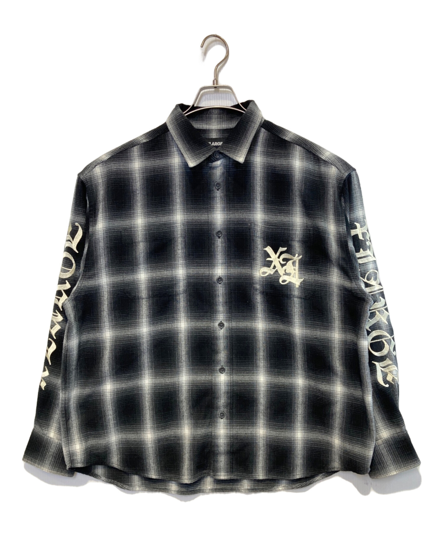中古・古着通販】X-LARGE (エクストララージ) OLD ENGLISH L/S FLANNEL