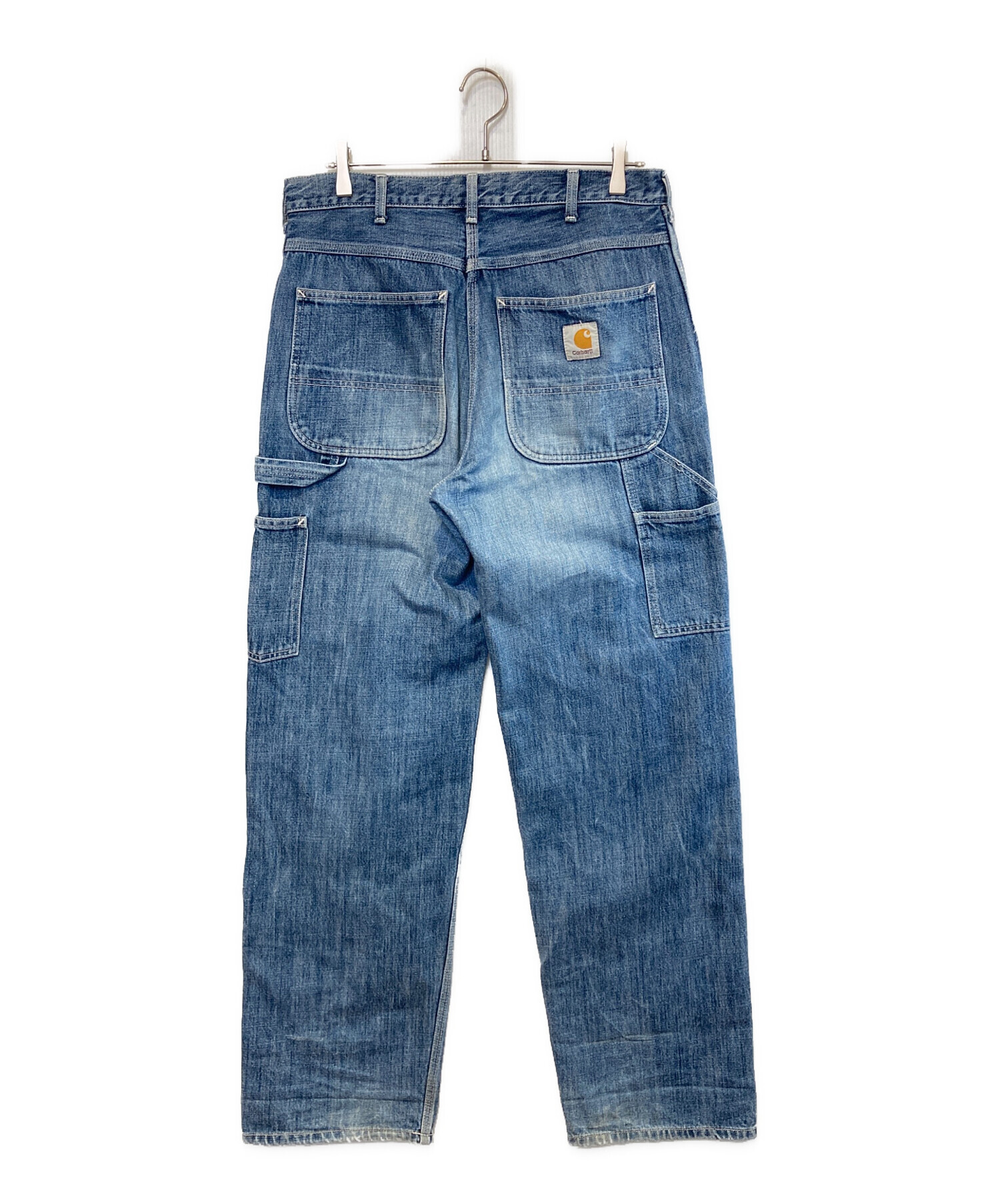 Carhartt デニム オーバーオール インディゴ　34×34 中古・古着通販】CarHartt (カーハート) シングルニーペインターデニム
