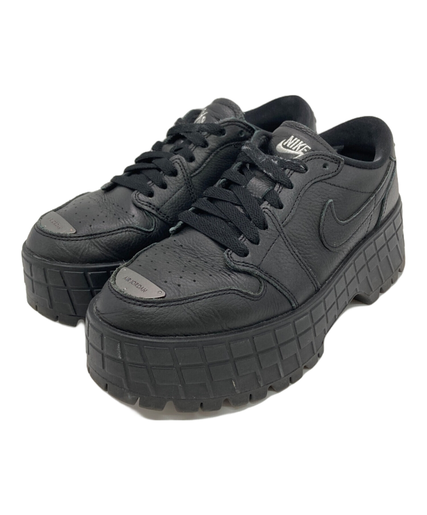中古・古着通販】NIKE (ナイキ) W AIR JORDAN 1 BROOKLYN LOW ブラック