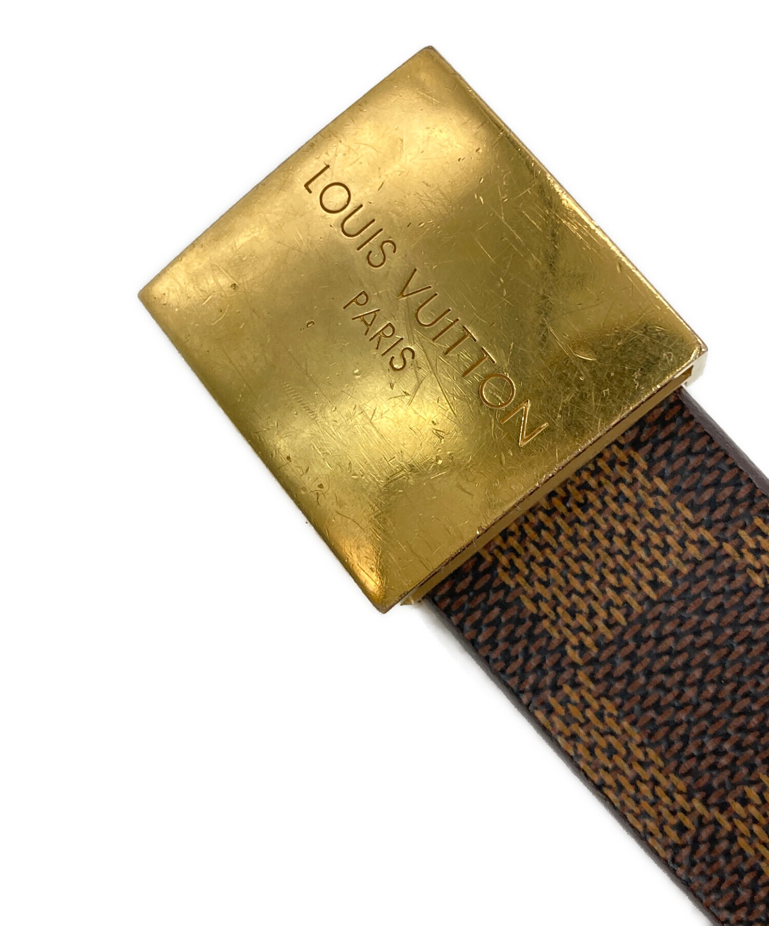 中古・古着通販】LOUIS VUITTON (ルイ ヴィトン) サンチュール キャレ