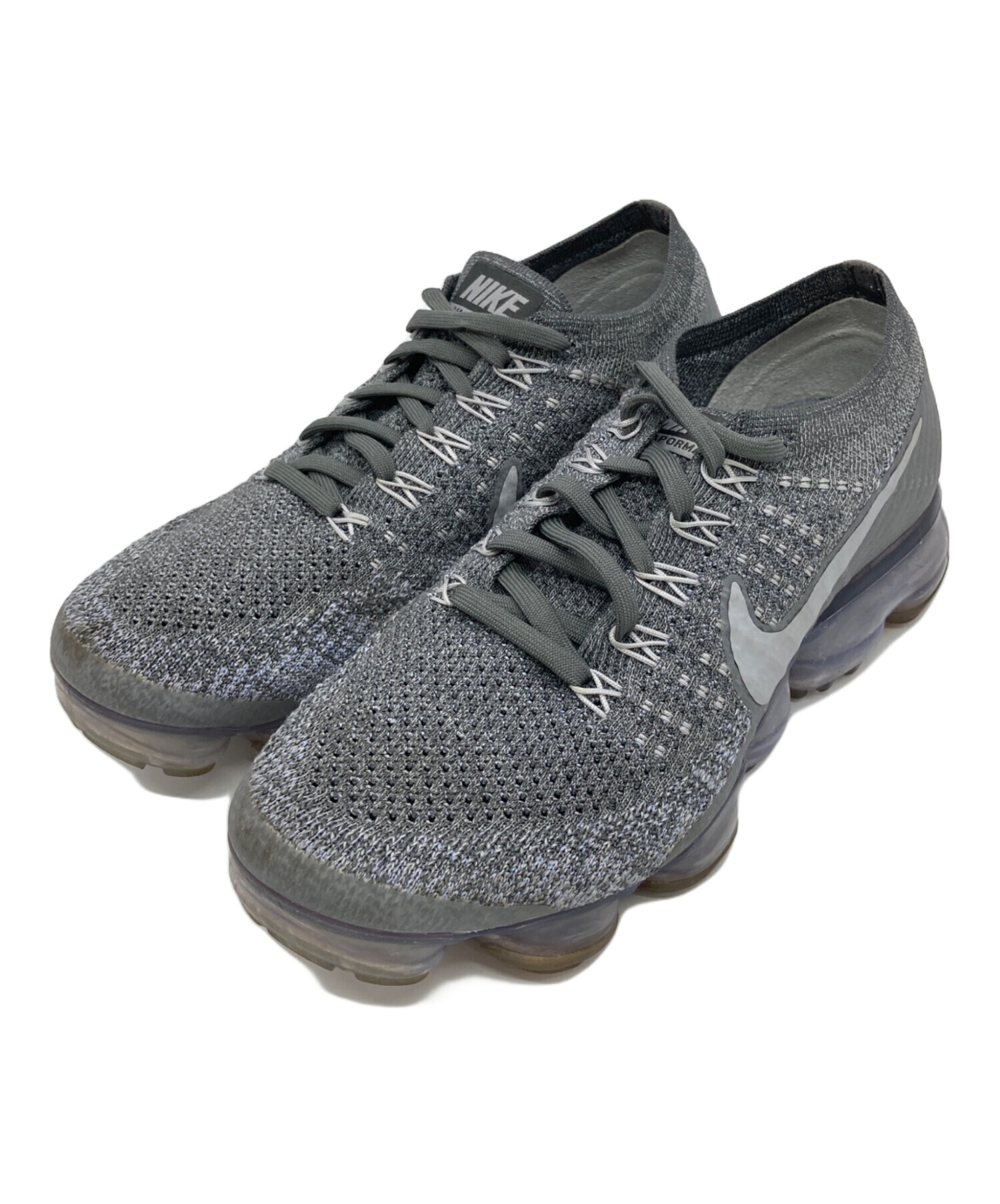 中古・古着通販】NIKE (ナイキ) AIR VAPORMAX FLYKNIT グレー サイズ