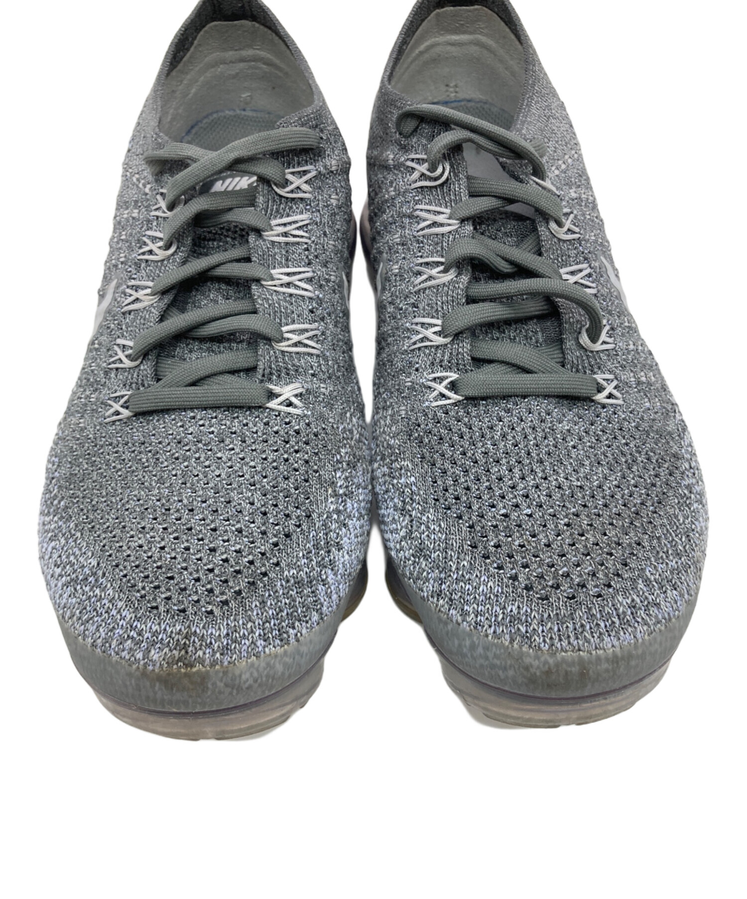 中古・古着通販】NIKE (ナイキ) AIR VAPORMAX FLYKNIT グレー サイズ 