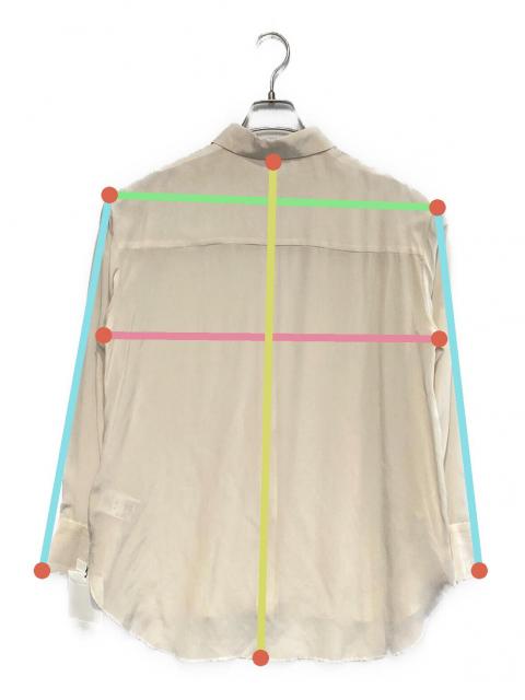 中古・古着通販】ROPE (ロペ) シルクレーヨンデシンシャツブラウス