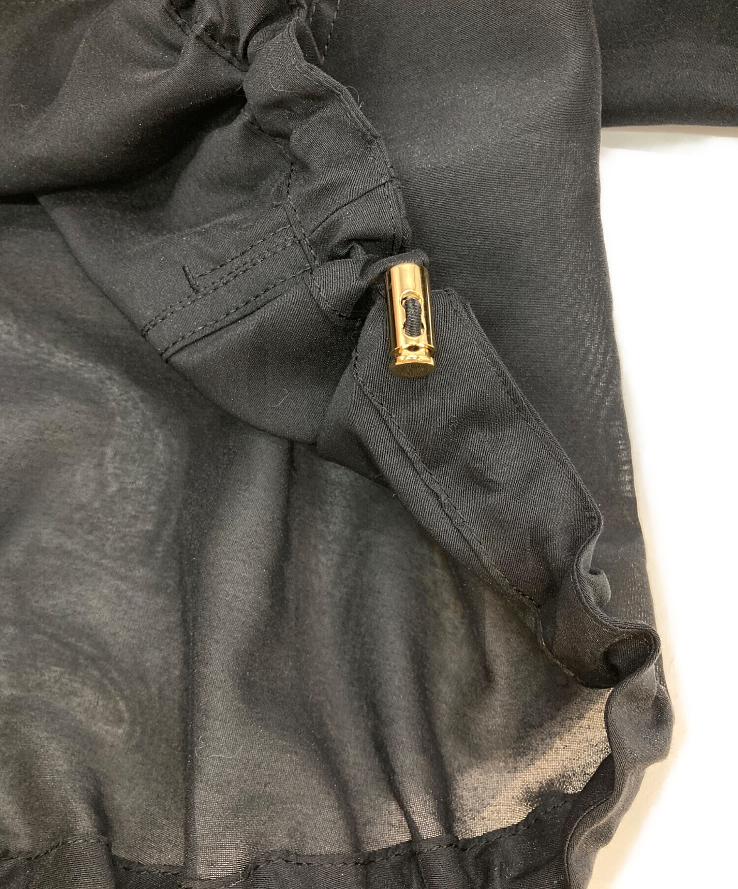 中古・古着通販】Noble (ノーブル) ミルキーシアースタンドカラー