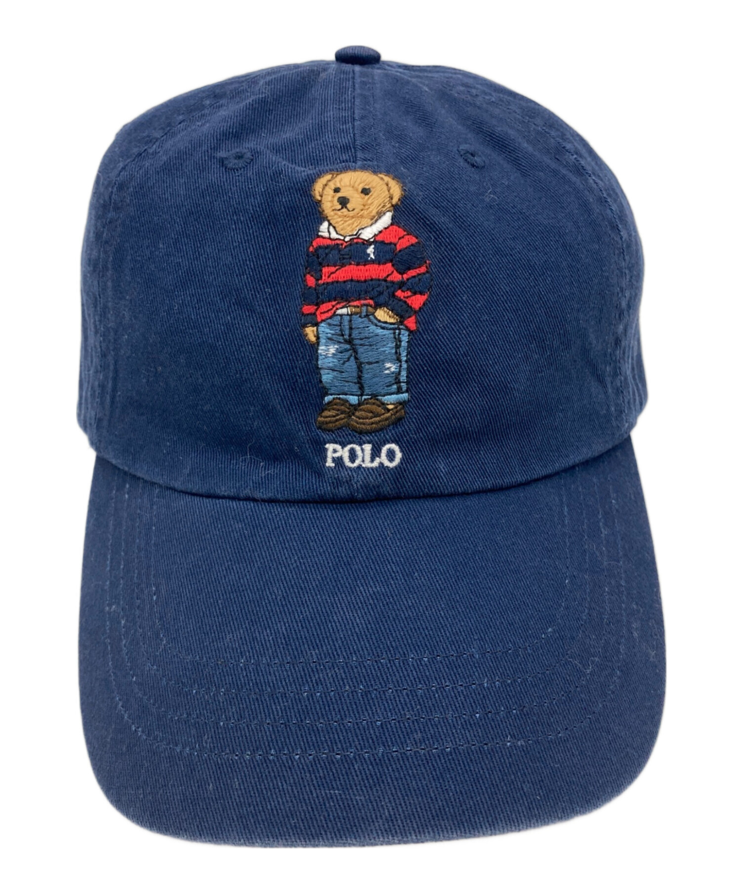 Polo Ralph Lauren ポロベア キャップ ネイビー 中古・古着通販】POLO RALPH LAUREN (ポロ・ラルフローレン) ポロベア