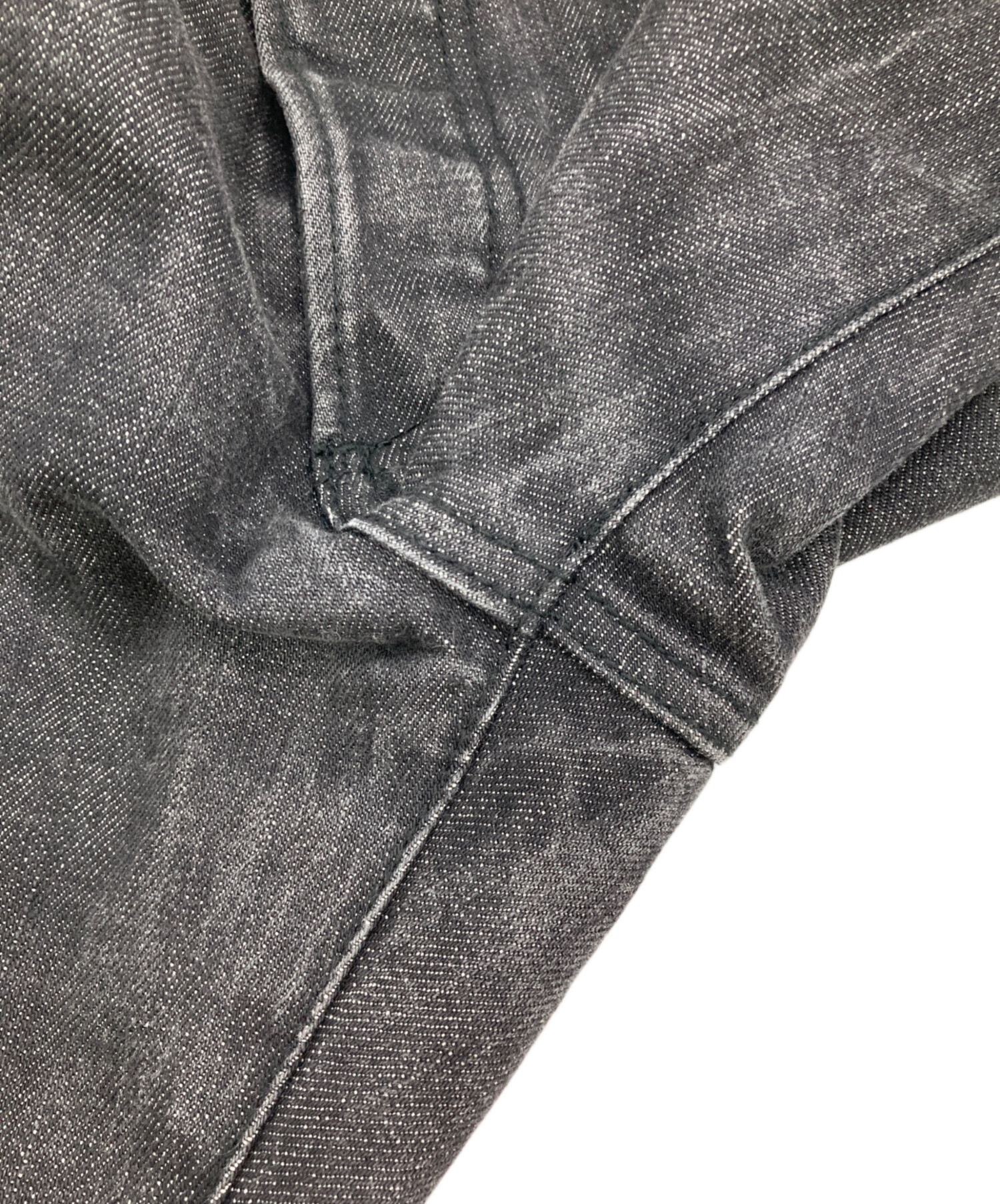中古・古着通販】DIOR HOMME (ディオール オム) ブラックデニムパンツ