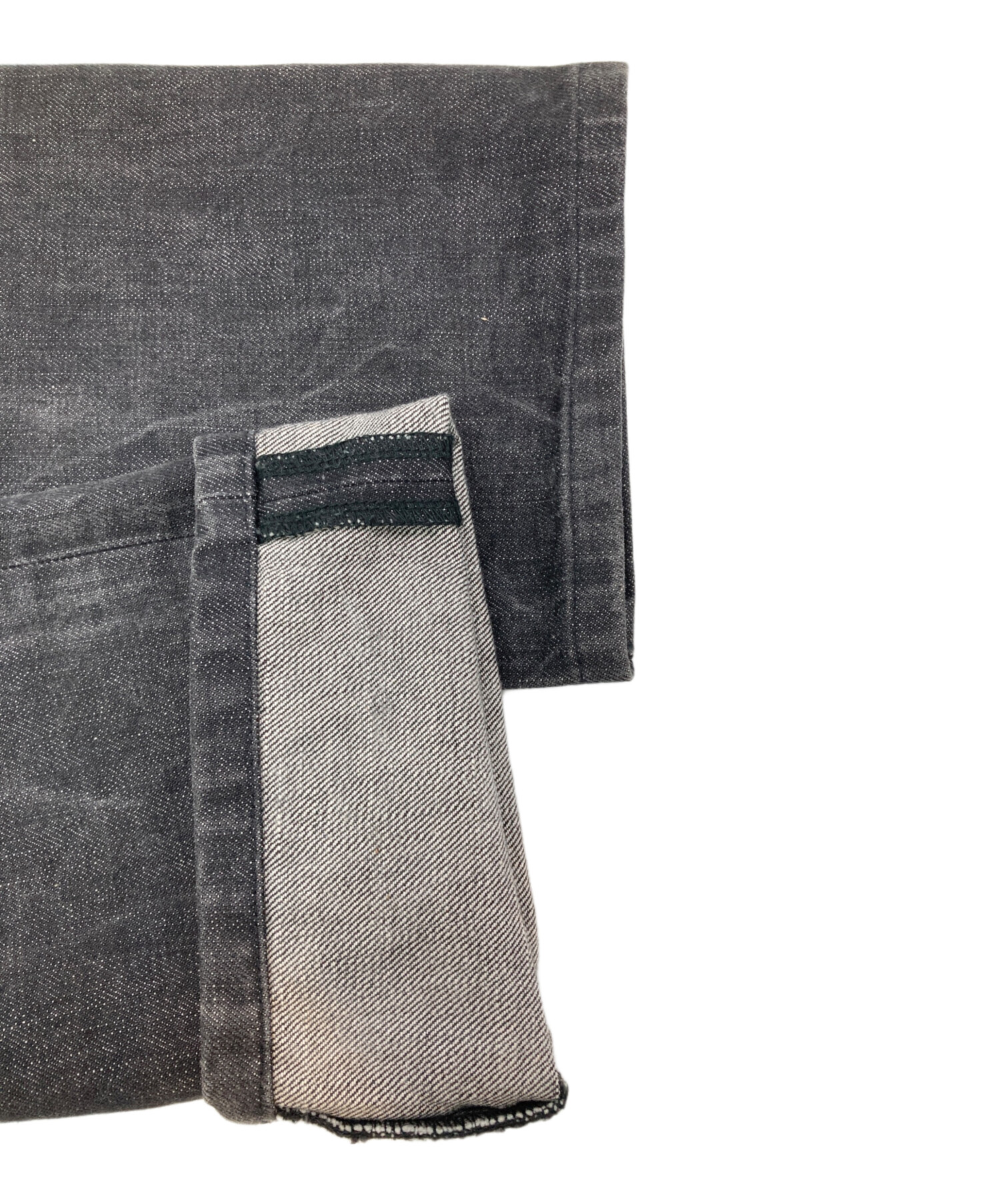 中古・古着通販】DIOR HOMME (ディオール オム) ブラックデニムパンツ