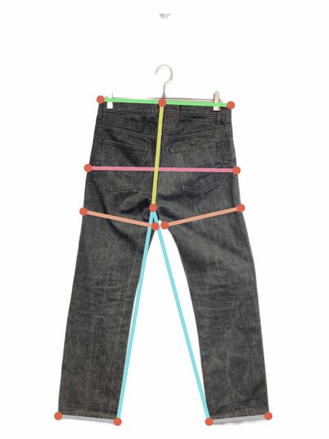 中古・古着通販】DIOR HOMME (ディオール オム) ブラックデニムパンツ