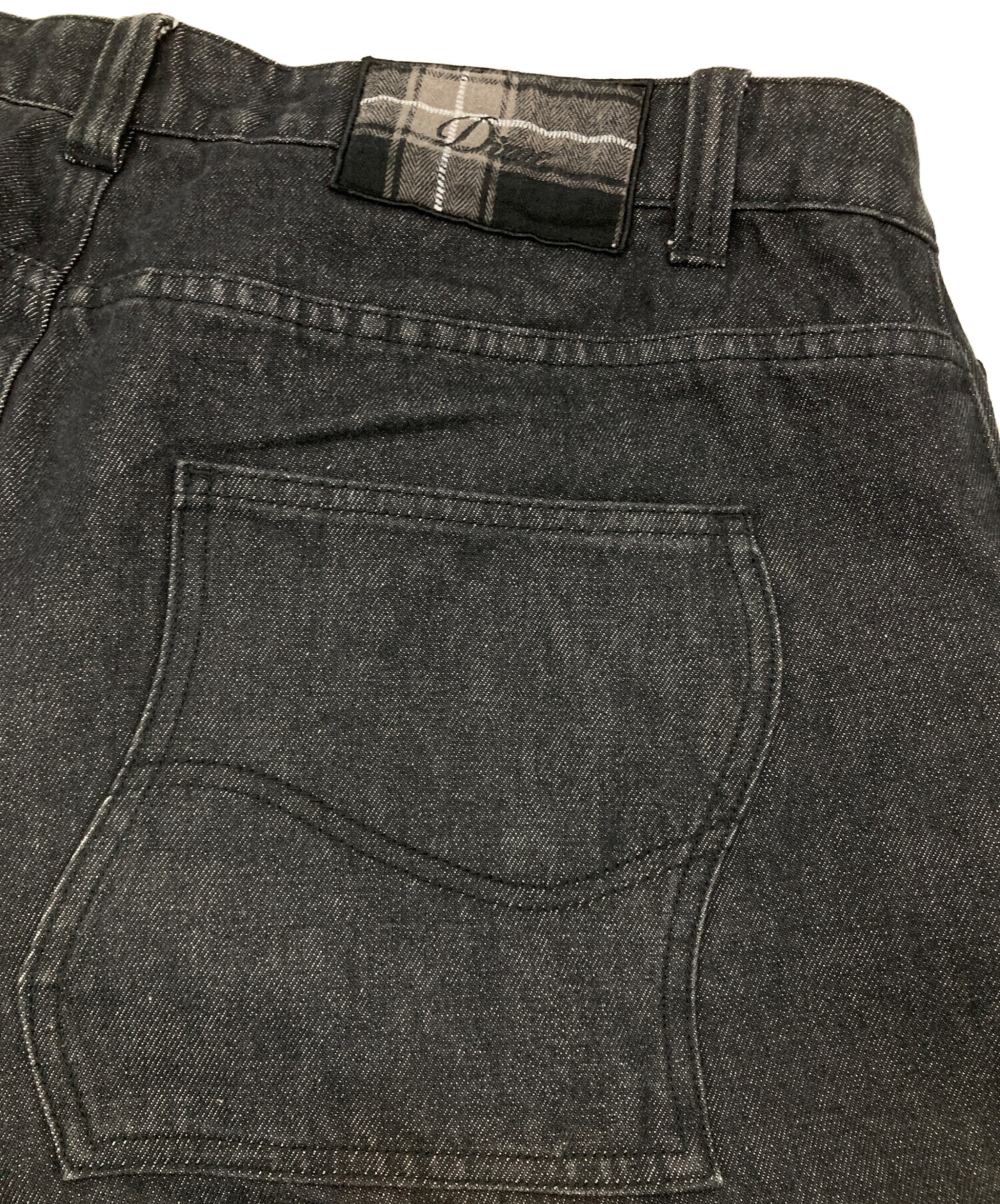 中古・古着通販】Dime (ダイム) Secret Baggy Denim Pants ブラック 