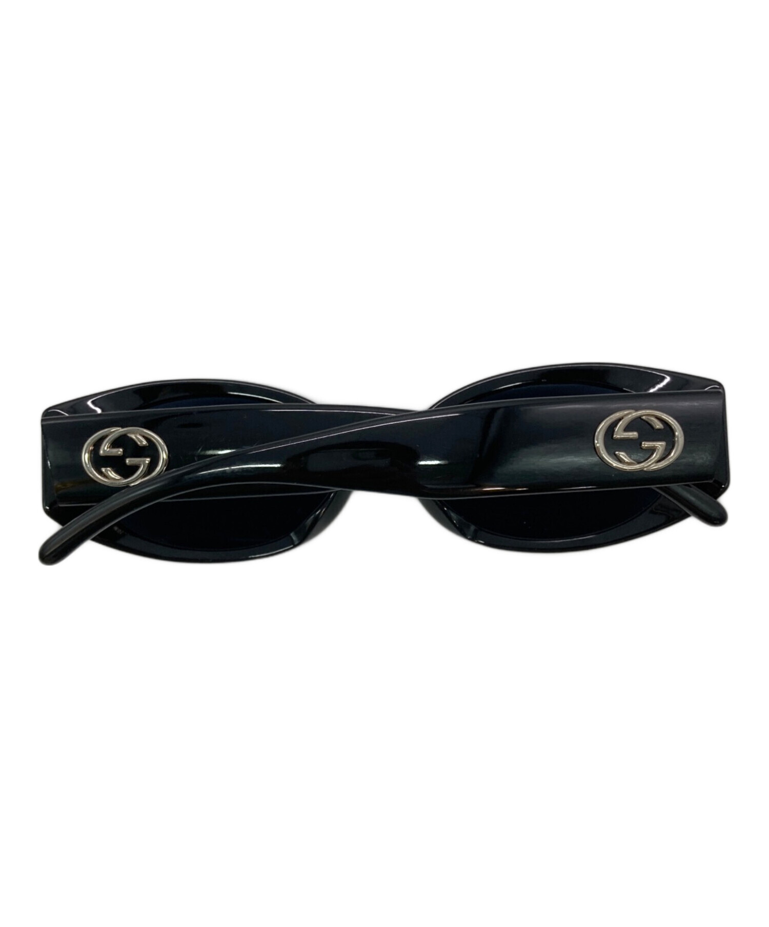 中古・古着通販】GUCCI (グッチ) サングラス ブラック サイズ:SIZE 56