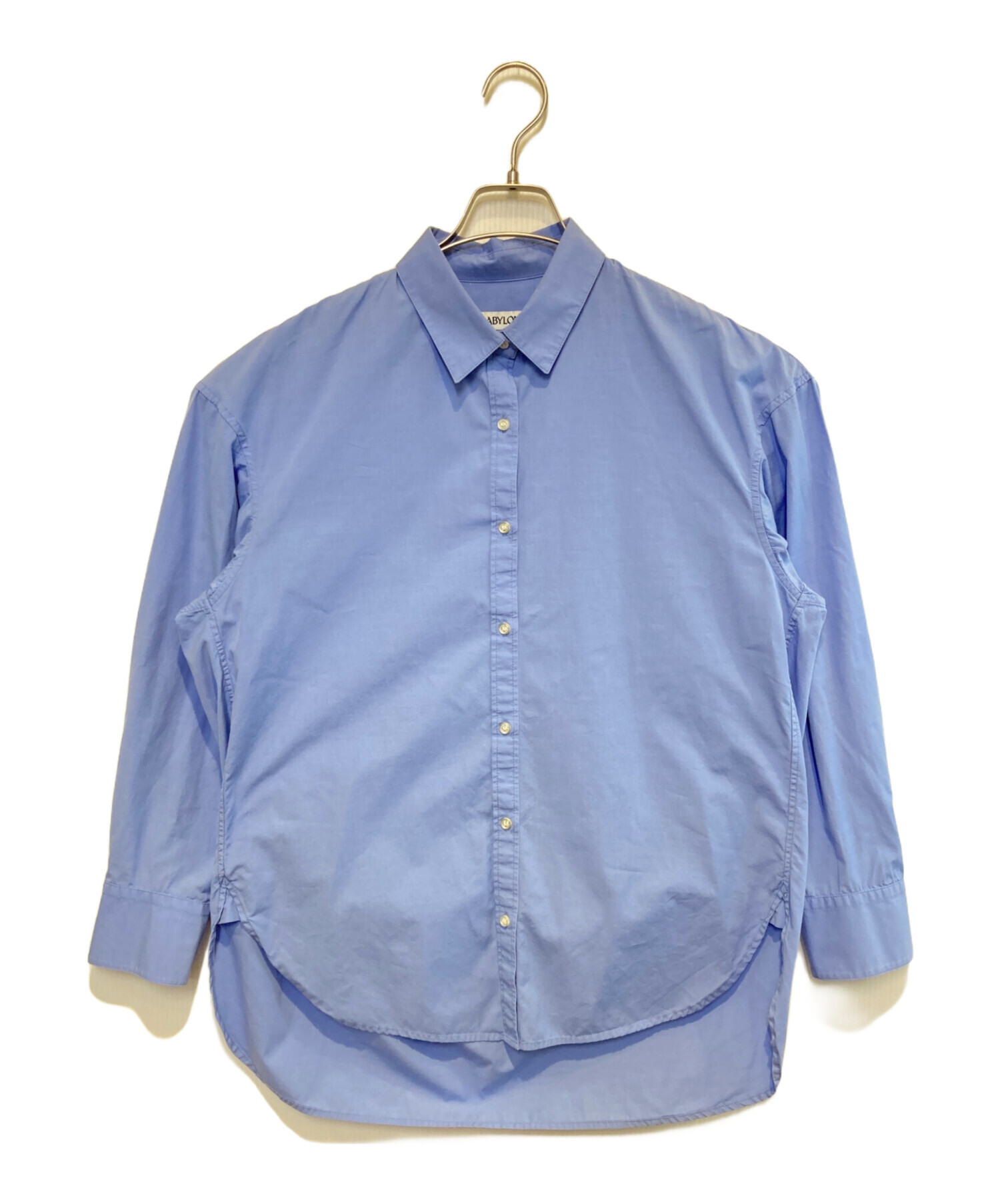 Ageページ 中古・古着通販】BABYLONE (バビロン) ベーシックコットンシルクシャツ