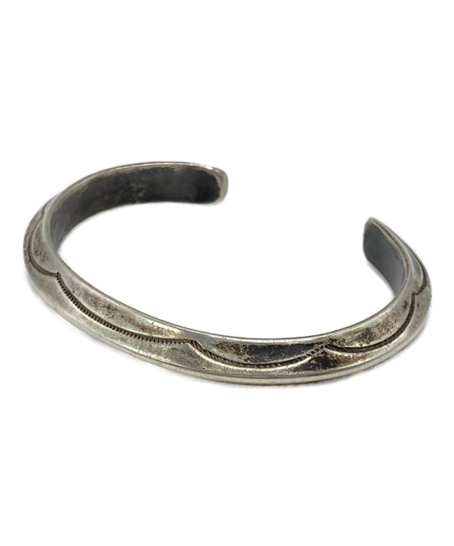 NELLS  NAVAJO ナバホ 1/8 1 Jim Harrison ナバホ族 バングル シルバー アクセサリー