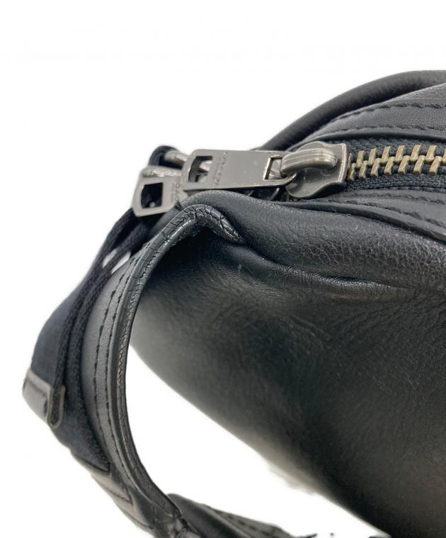 中古・古着通販】COACH (コーチ) レザーボディバッグ ブラック