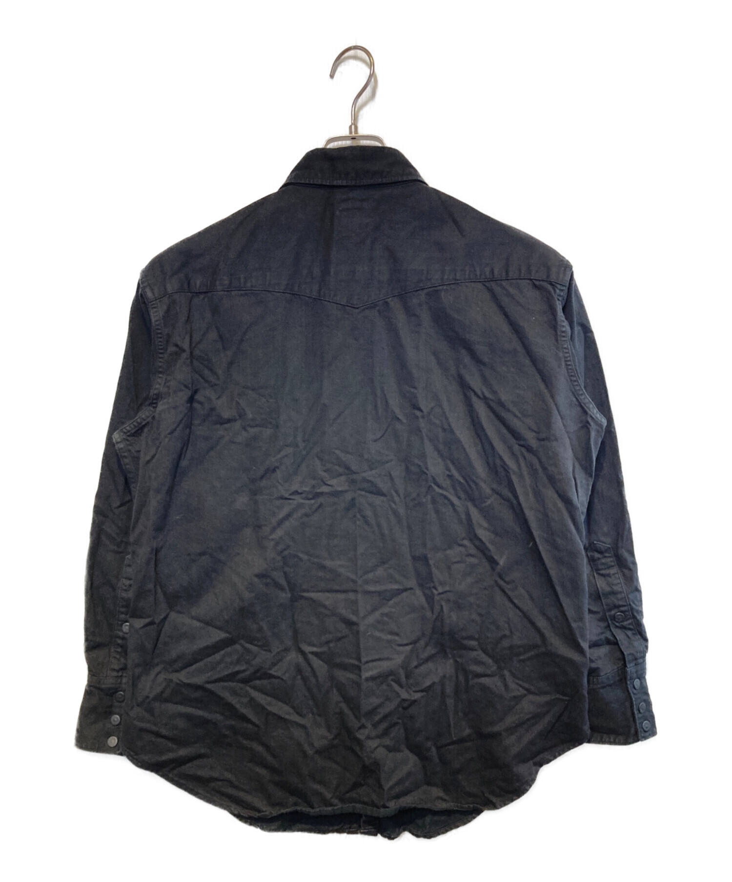 中古・古着通販】orSlow (オアスロウ) デニムウエスタンシャツ
