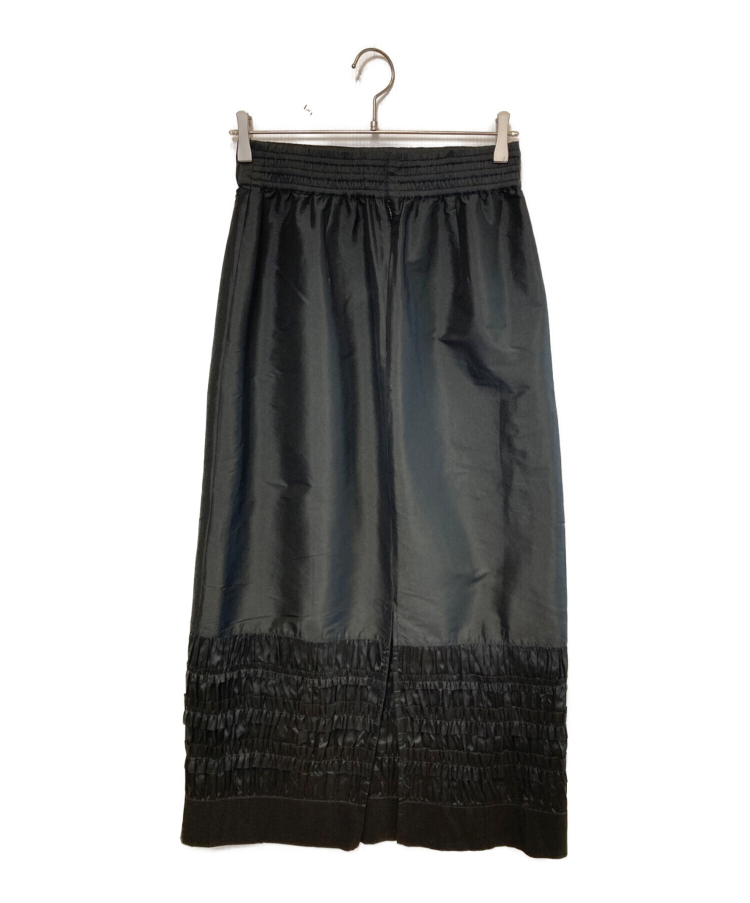 中古・古着通販】ne quittez pas (ヌキテパ) Poly Dupion Frill Skirt