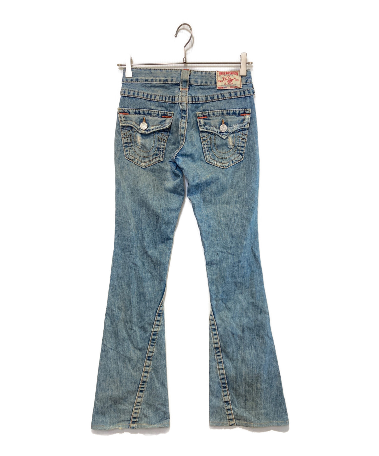値下げ交渉できます！ true religionフレアデニム 中古・古着通販】TRUE RELIGION (トゥルー レリジョン) ダメージフレア