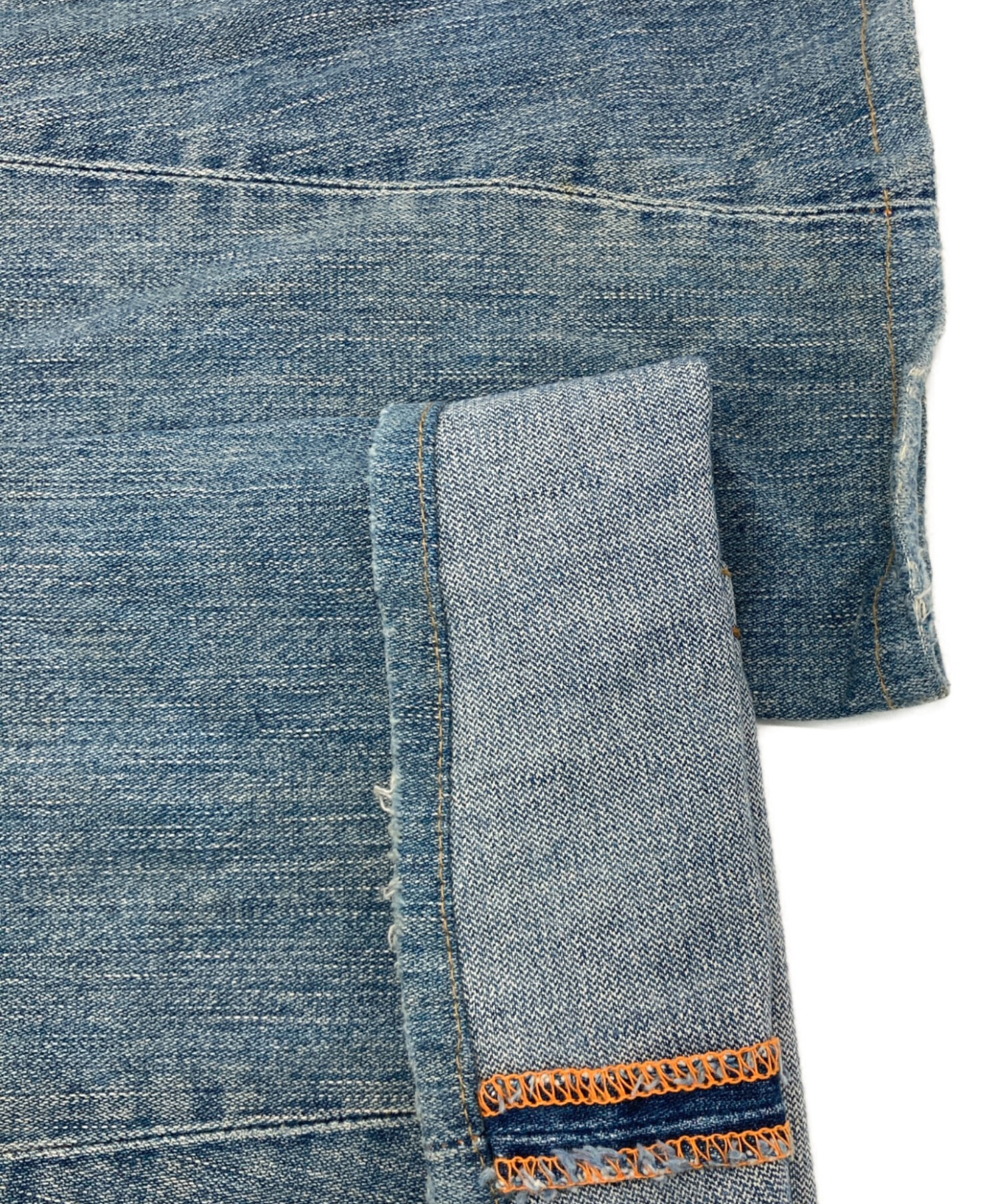 中古・古着通販】TRUE RELIGION (トゥルー レリジョン) ダメージフレア