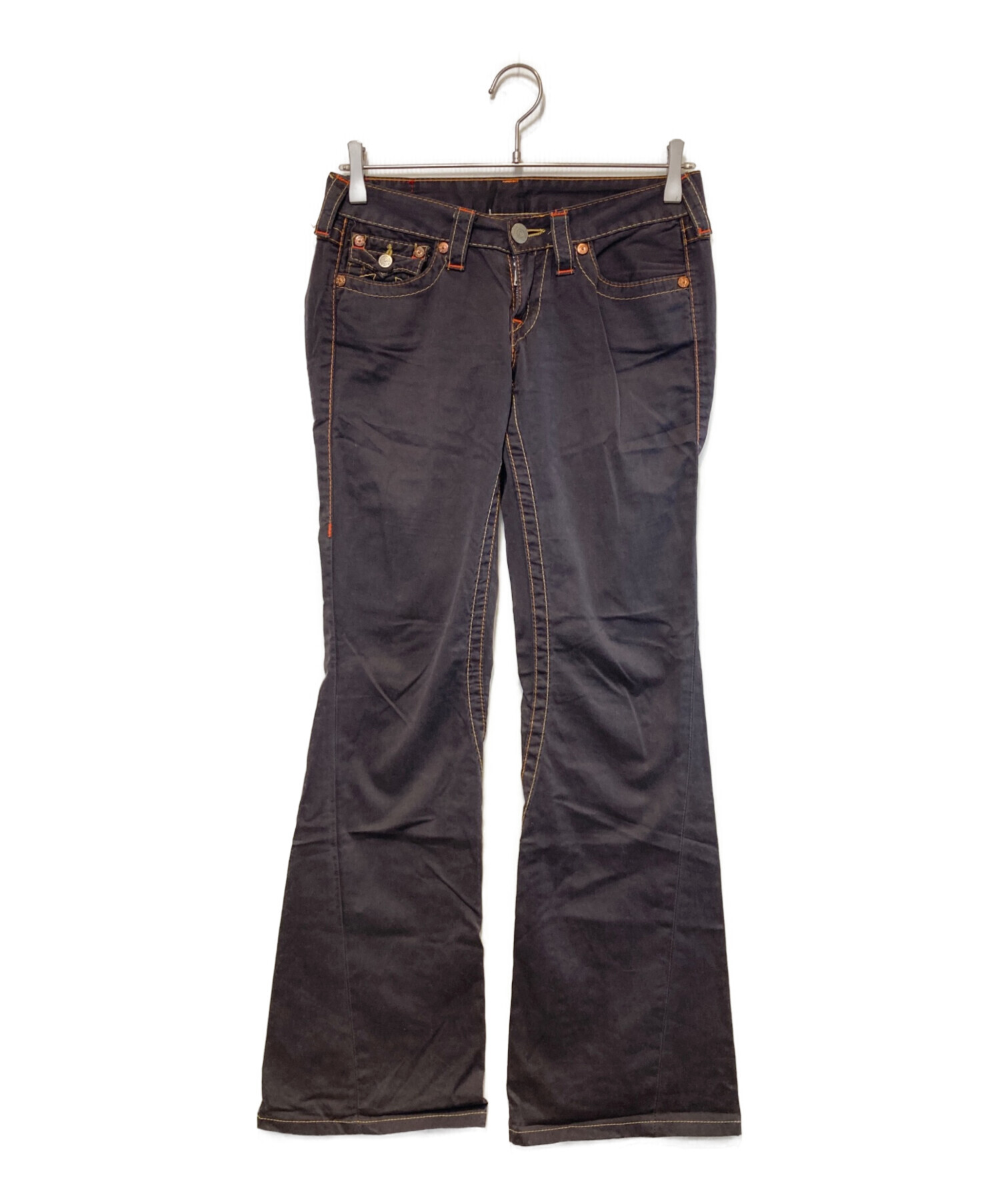 国*ン様 USA製 TRUE RELIGION フレアパンツ BIG T io着 中古・古着通販】TRUE RELIGION (トゥルー レリジョン) フレアパンツ