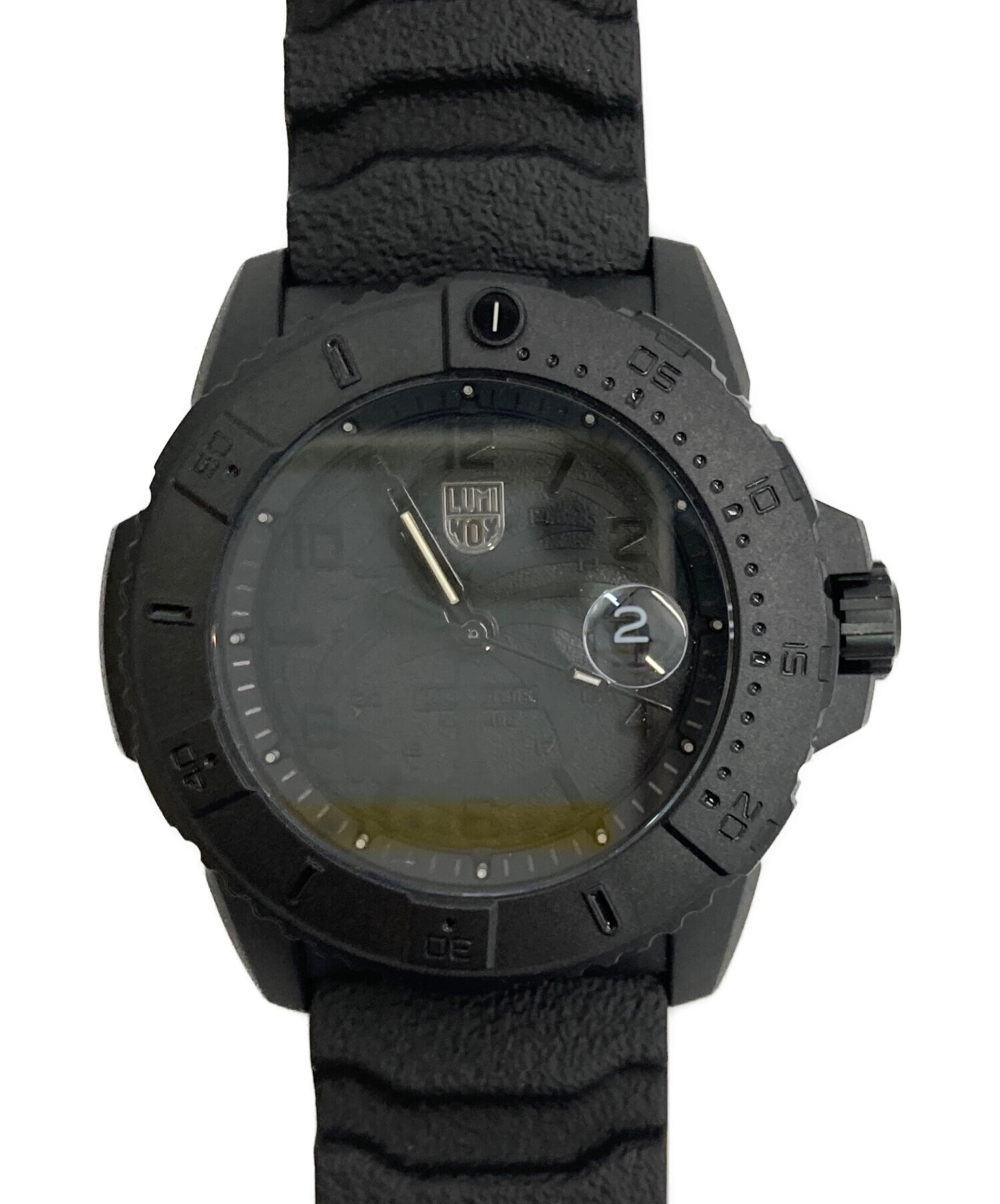 LUMINOX ダイバーズウォッチ ブラック【値段交渉アリ】 中古・古着通販】LUMINOX (ルミノックス) ダイバーウォッチ ブラック