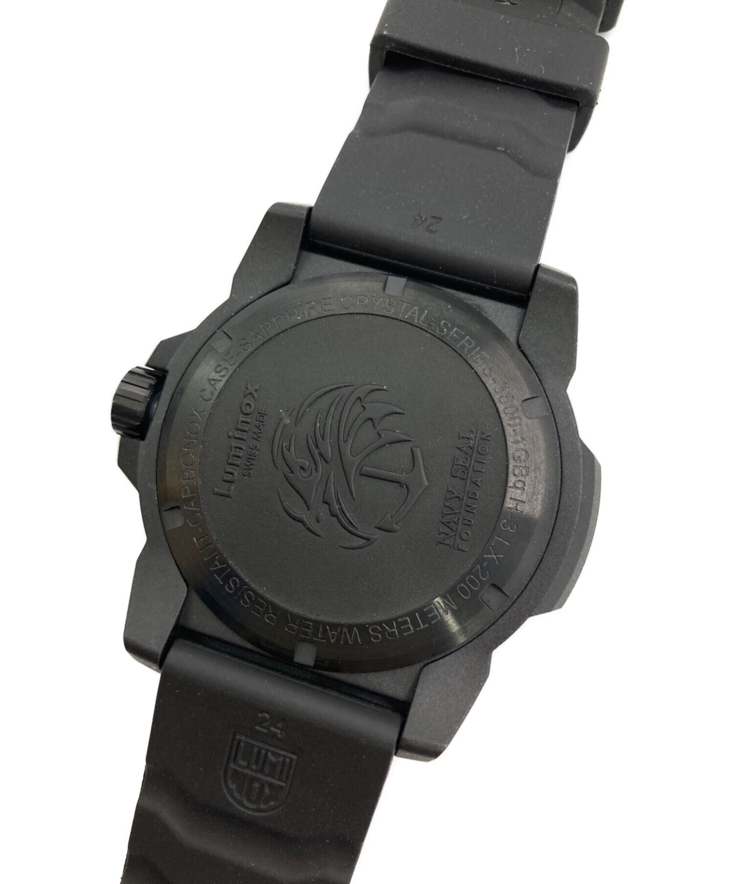 ［ジャンク］Luminox ブラックダイバーズスタイル時計 中古・古着通販】LUMINOX (ルミノックス) ダイバーウォッチ ブラック