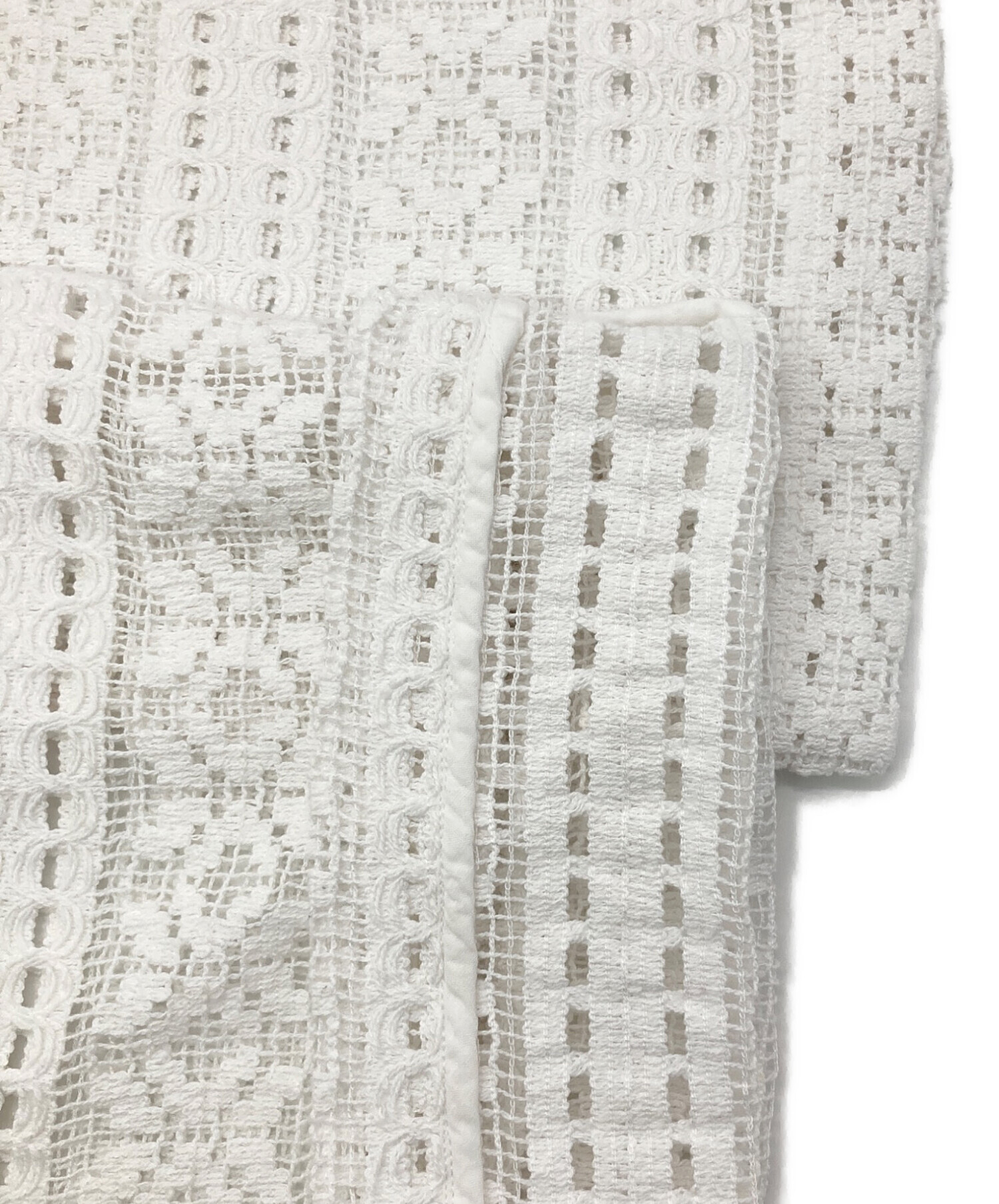 中古・古着通販】sara mallika (サラマリカ) Cotton Border Lace Pants