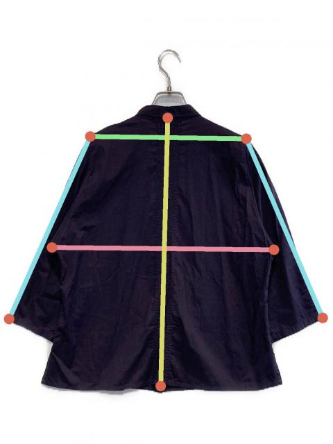中古・古着通販】YACCO MARICARD (ヤッコマリカルド) 7分袖ピンタック