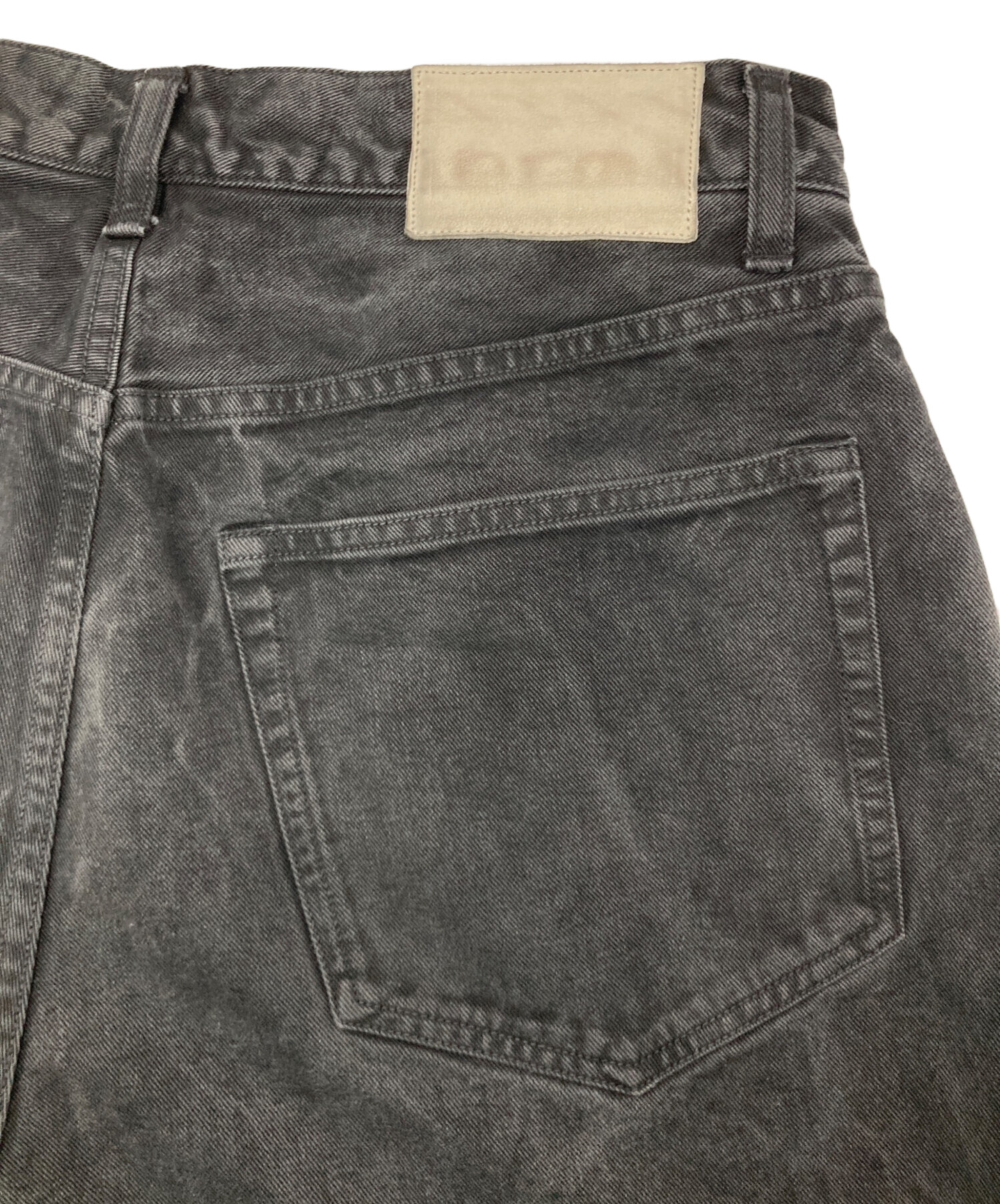 中古・古着通販】LIDnM (リドム) CRACK WASHED BAGGY DENIM PANTS