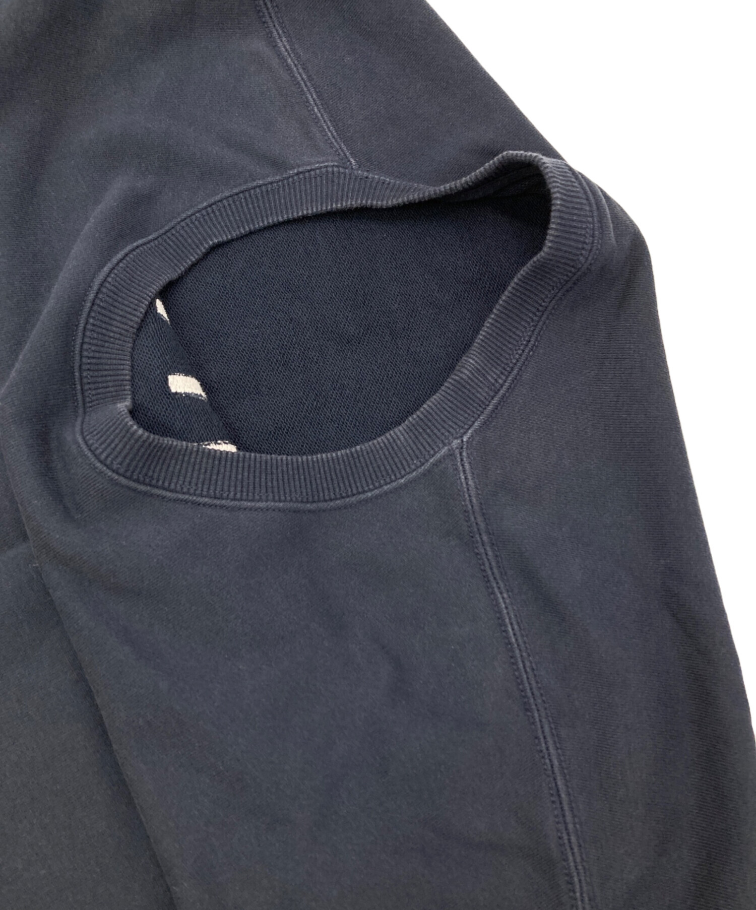 中古・古着通販】HUF (ハフ) OG LOGO FLEECE CREW ネイビー サイズ:XL 