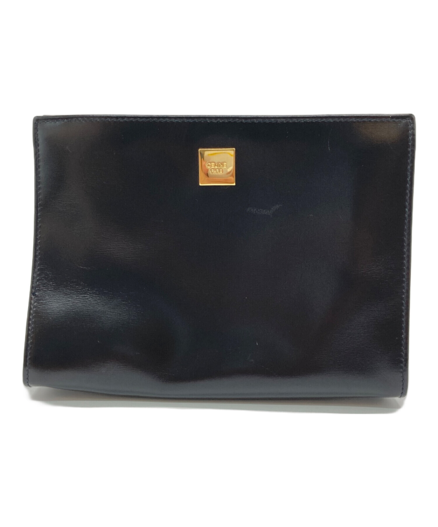 中古・古着通販】CELINE (セリーヌ) コスメポーチ ブラック｜ブランド 