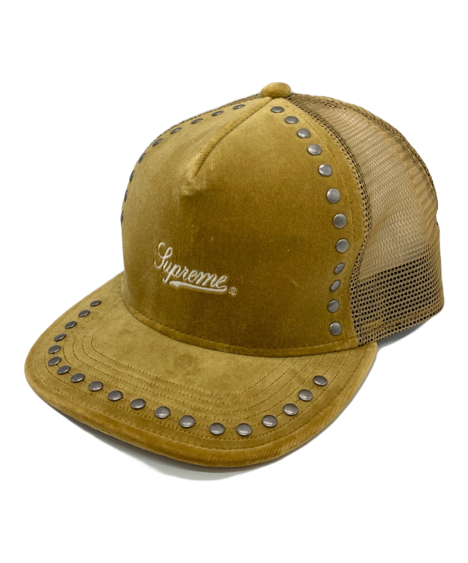 中古・古着通販】SUPREME (シュプリーム) Studded Velvet Mesh Back 5