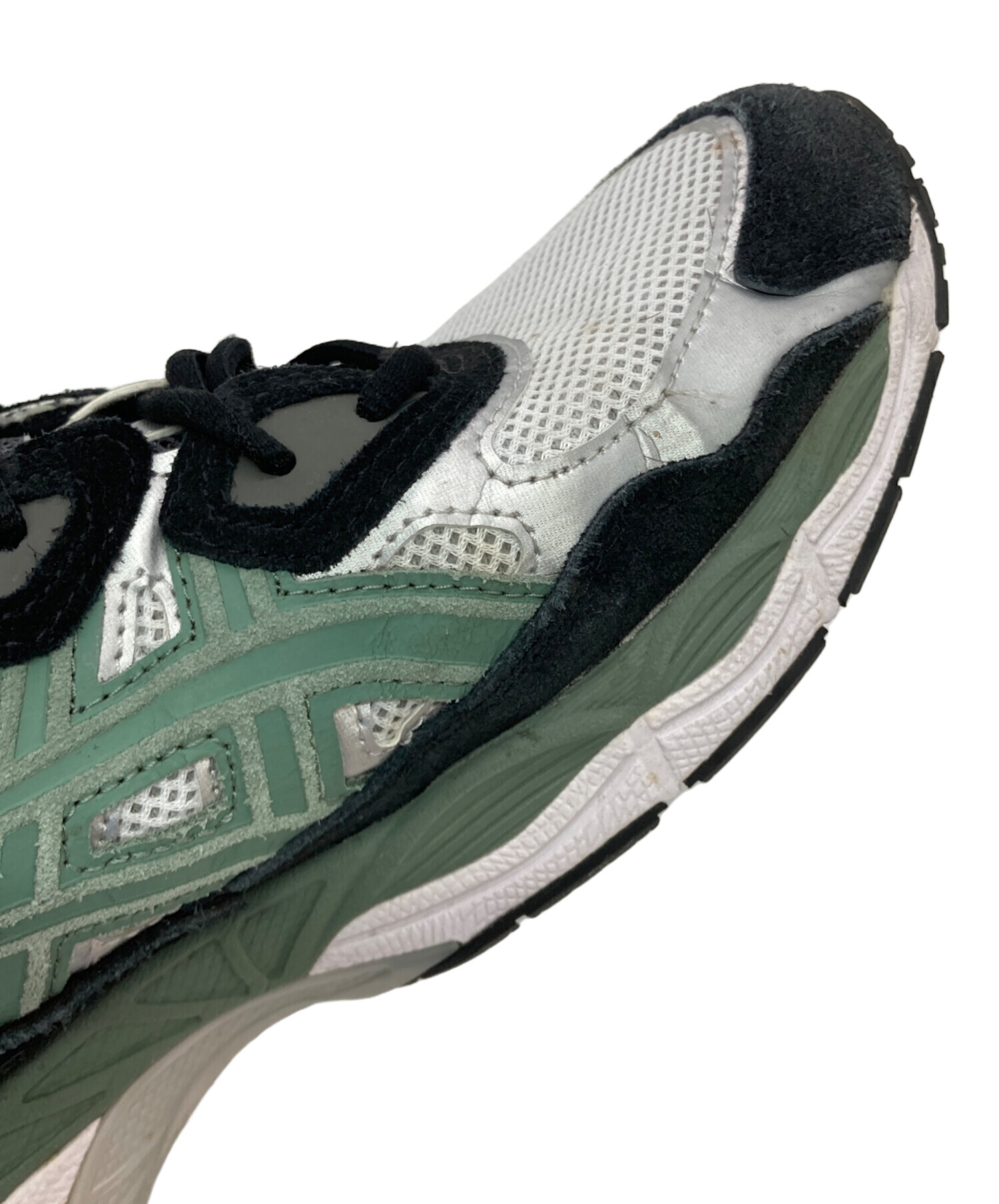 中古・古着通販】asics (アシックス) GEL-NYC グレー×グリーン サイズ