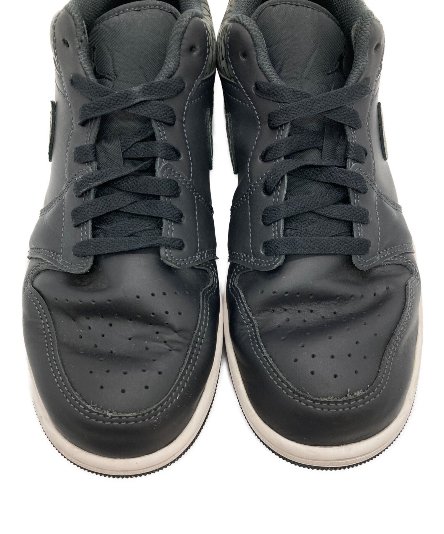 中古・古着通販】NIKE (ナイキ) AIR JORDAN 1 LOW SE ブラック サイズ 
