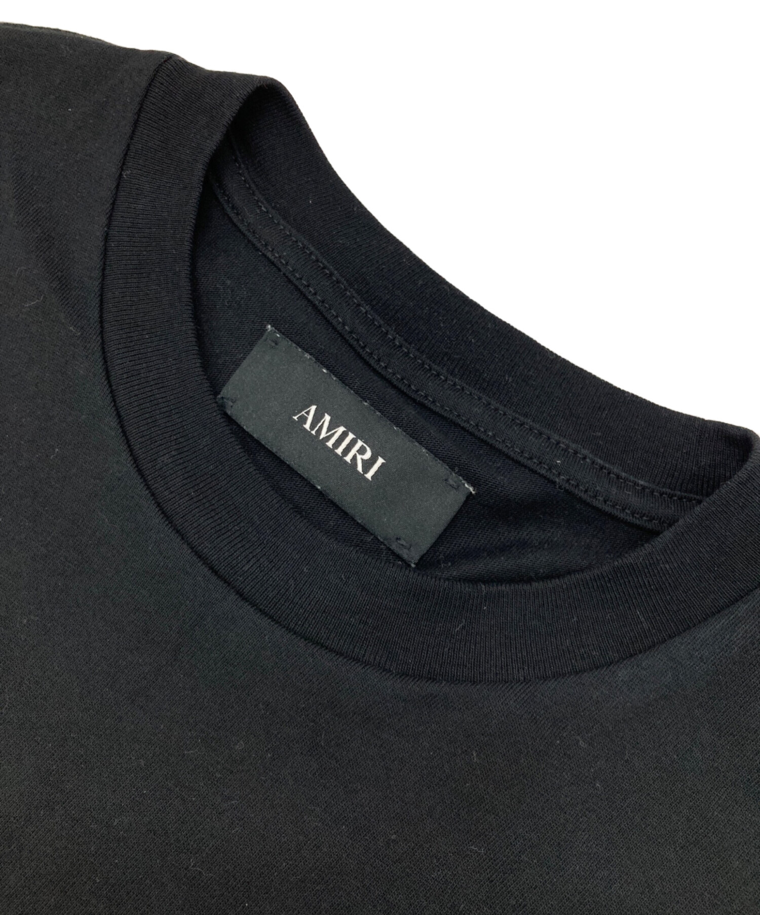 中古・古着通販】AMIRI (アミリ) スポーツコットンTシャツ ブラック