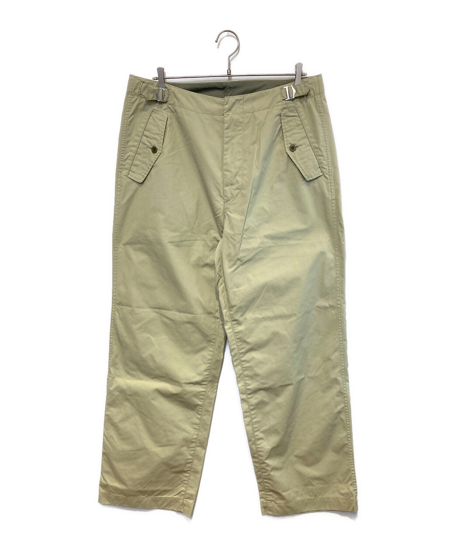 中古・古着通販】nanamica (ナナミカ) Side Belt Wide Pants ベージュ