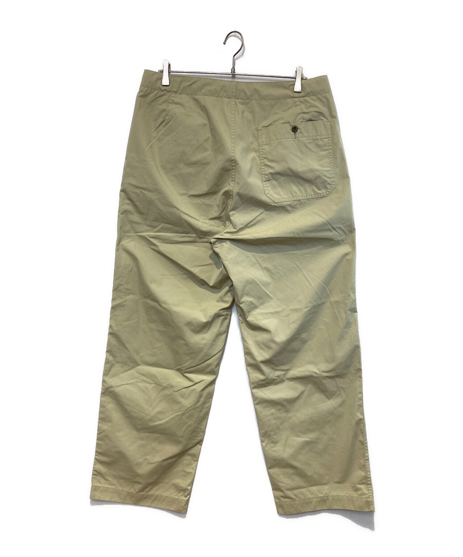 中古・古着通販】nanamica (ナナミカ) Side Belt Wide Pants ベージュ