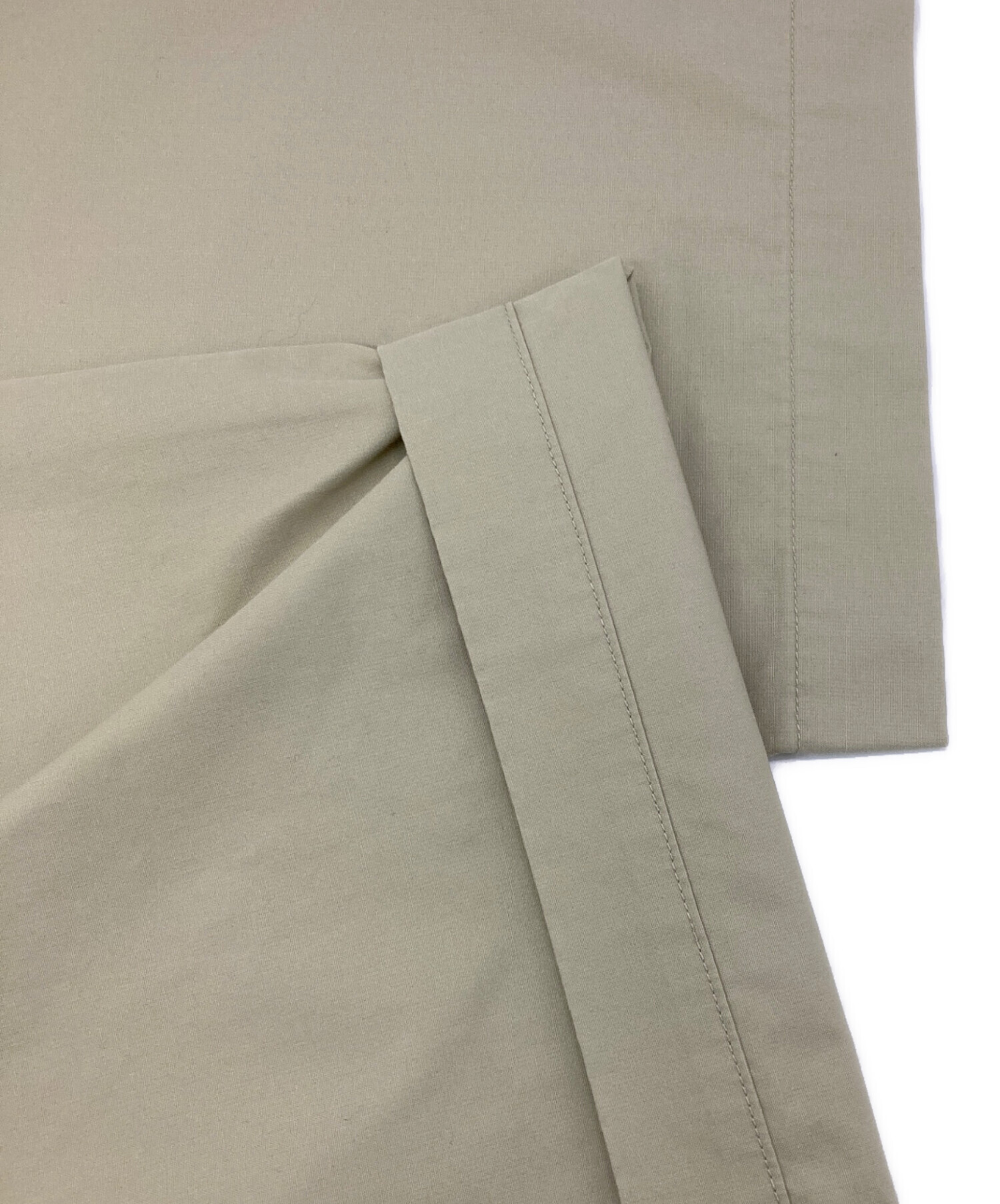 中古・古着通販】nanamica (ナナミカ) Side Belt Wide Pants ベージュ 