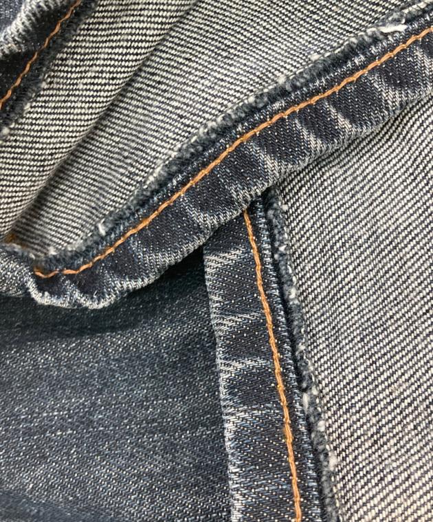 中古・古着通販】GUCCI (グッチ) バック刺繍ローライズデニムパンツ