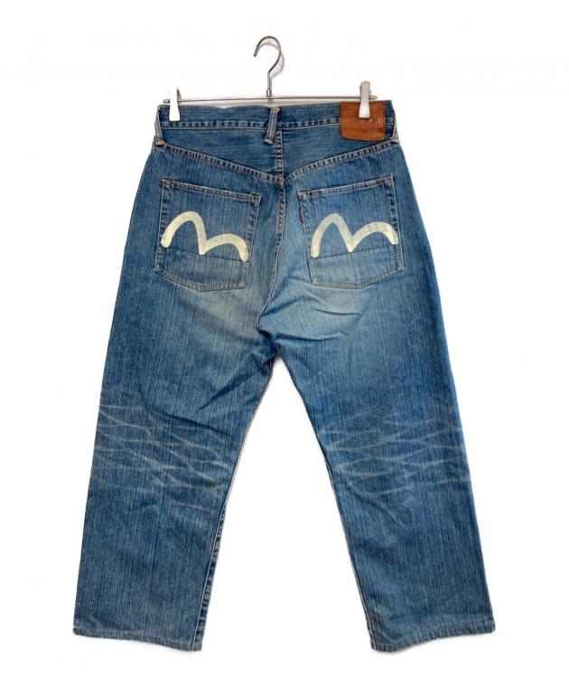 中古・古着通販】EVISU (エヴィス) カモメプリントデニムパンツ