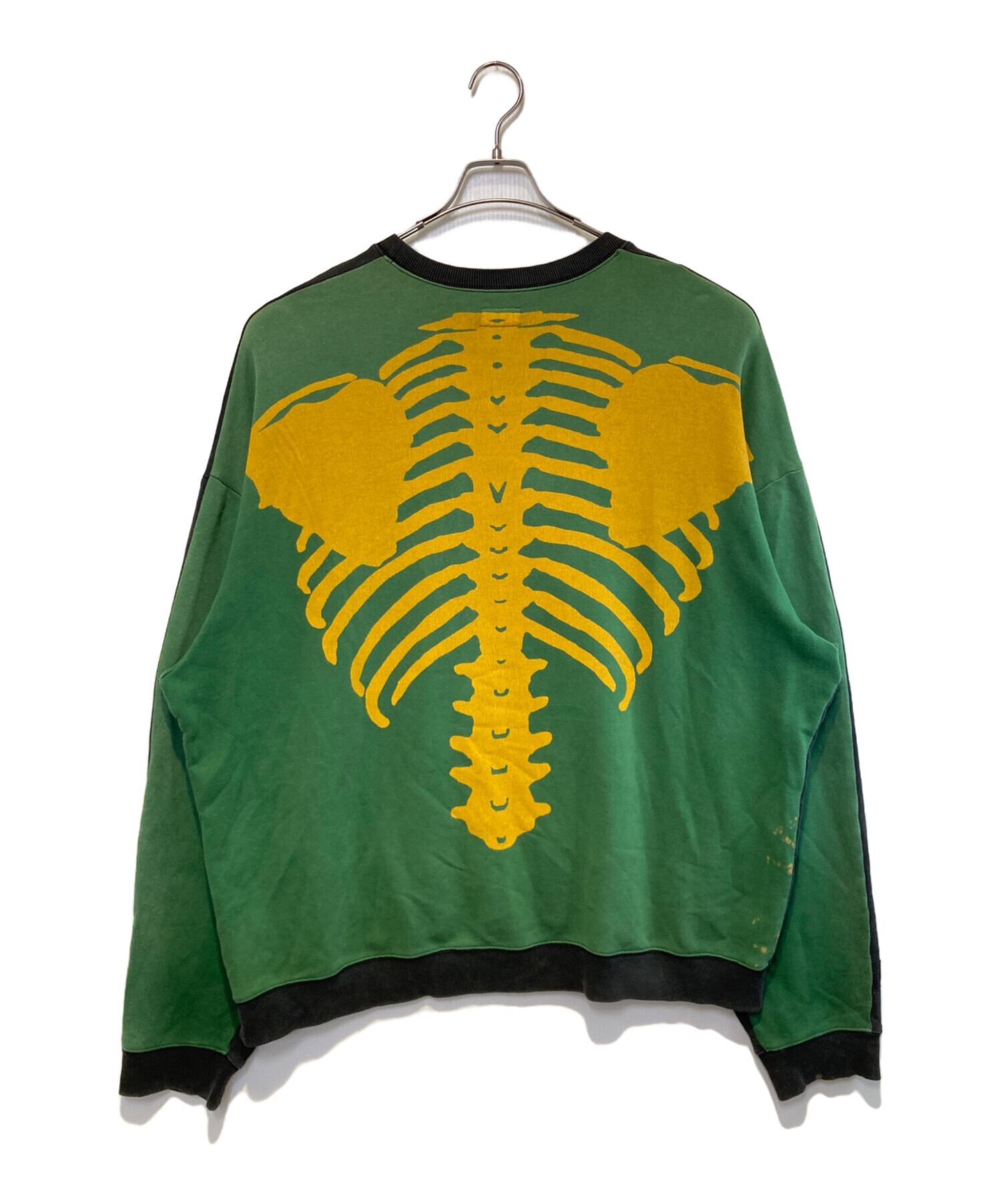 キャピタル KAPITAL KOUNTRYスマイリー カットソー 中古・古着通販】KAPITAL (キャピタル) KOUNTRY 裏毛2TONE BONE SWEAT