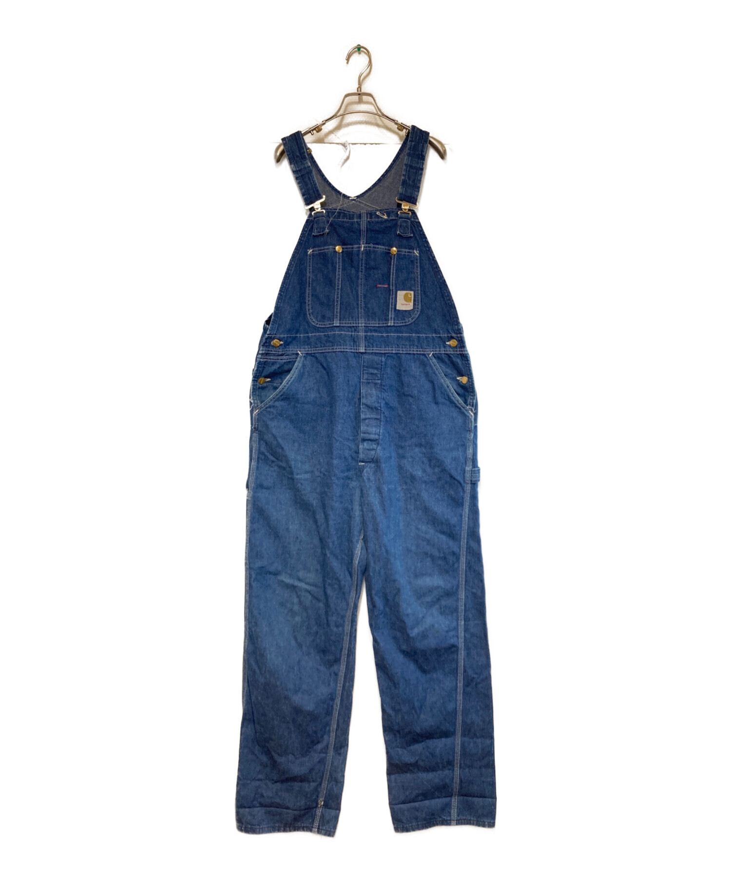 中古・古着通販】CarHartt (カーハート) デニムオーバーオール