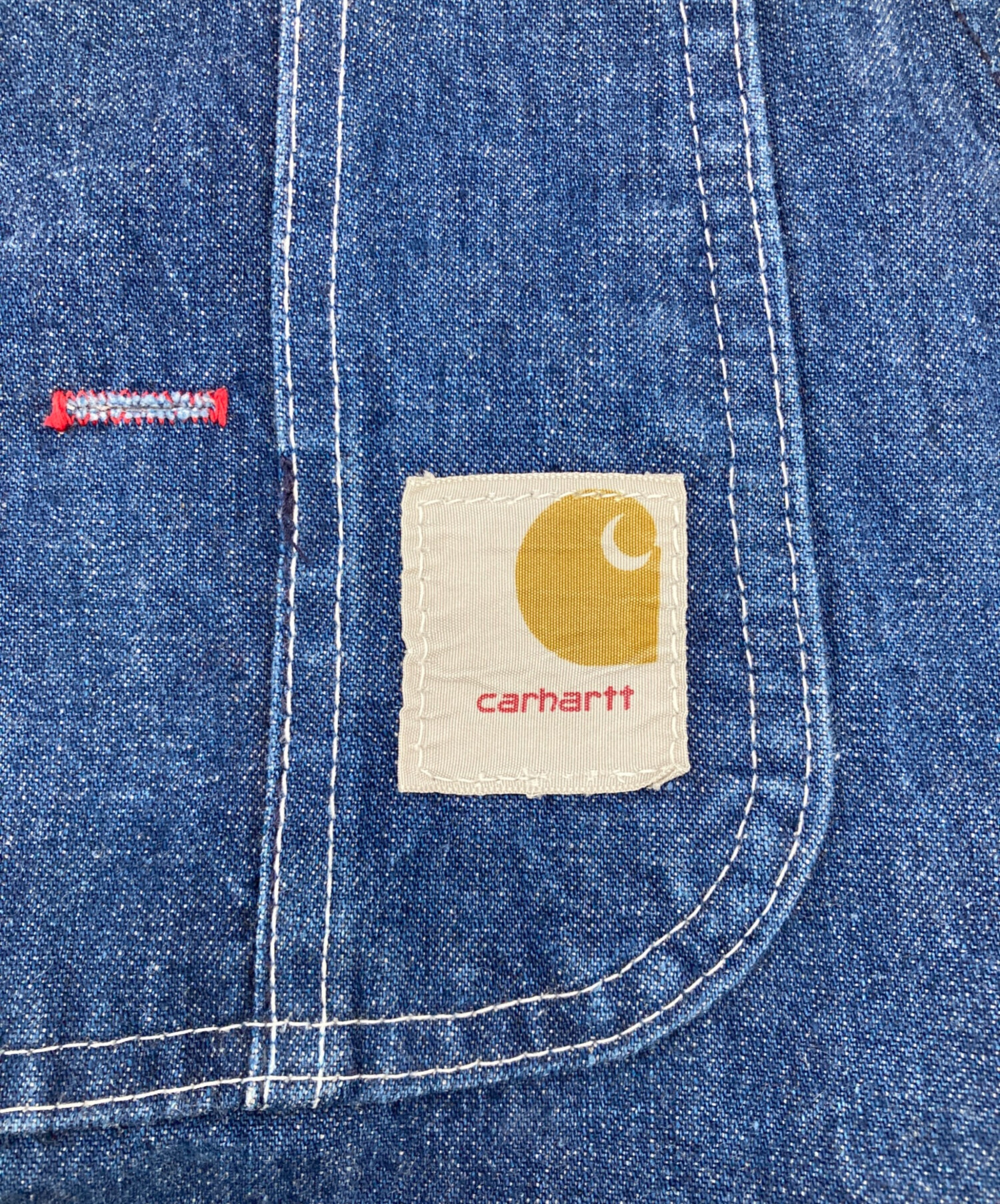 中古・古着通販】CarHartt (カーハート) デニムオーバーオール