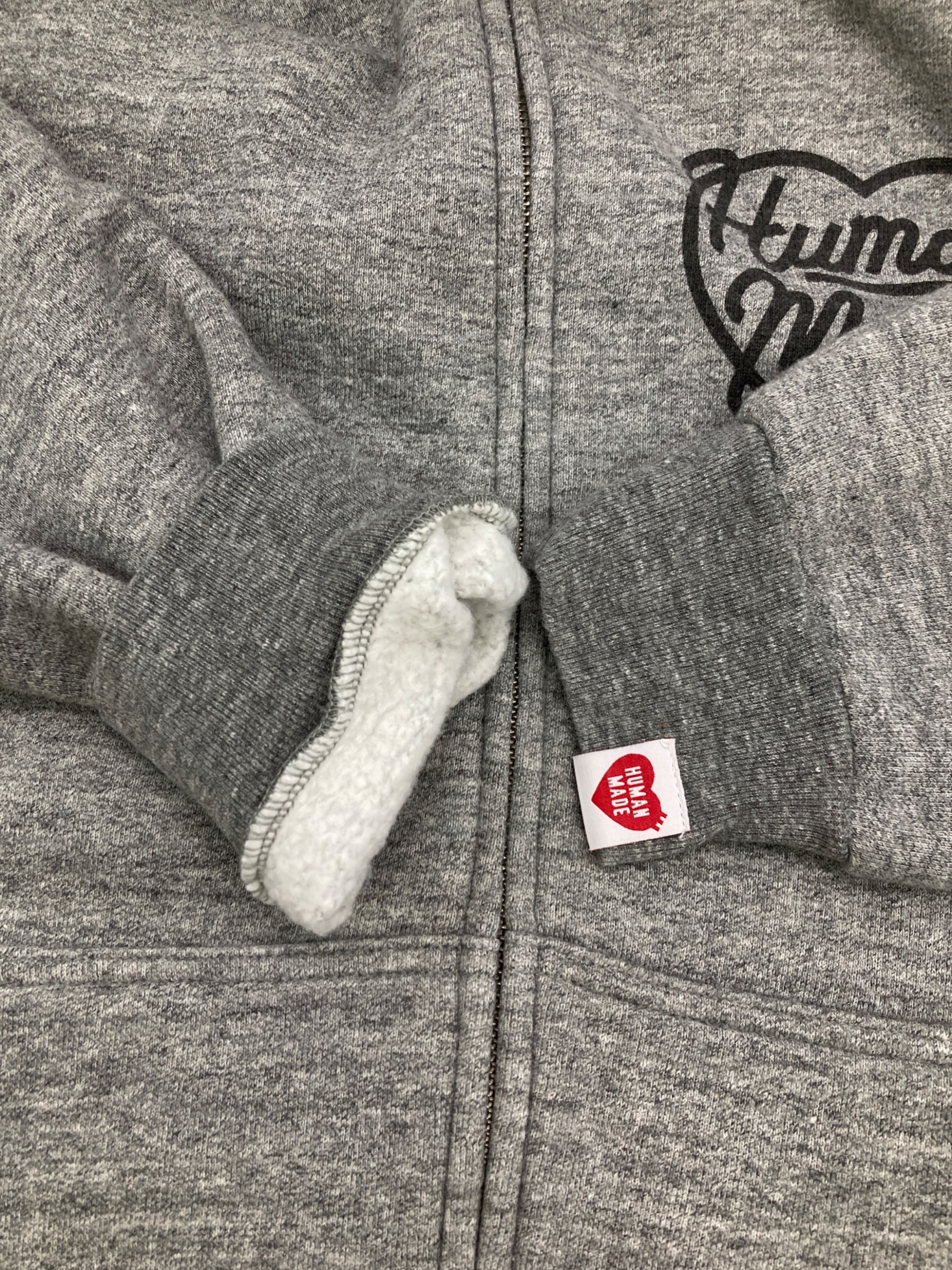 中古・古着通販】HUMAN MADE (ヒューマンメイド) HEART ZIP-UP SWEAT