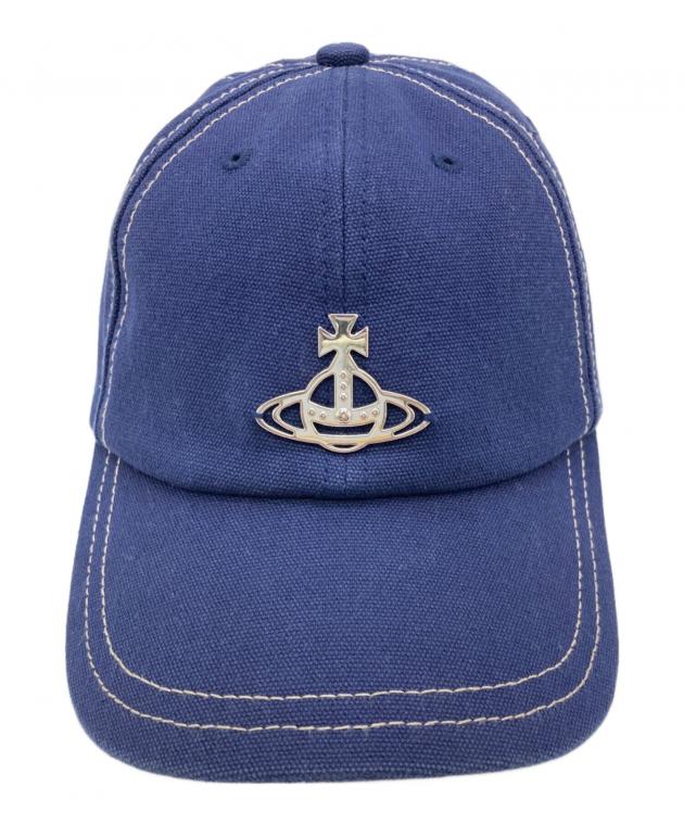 Vivienne Westwood ネイビーキャップ 中古・古着通販】Vivienne Westwood (ヴィヴィアンウエストウッド