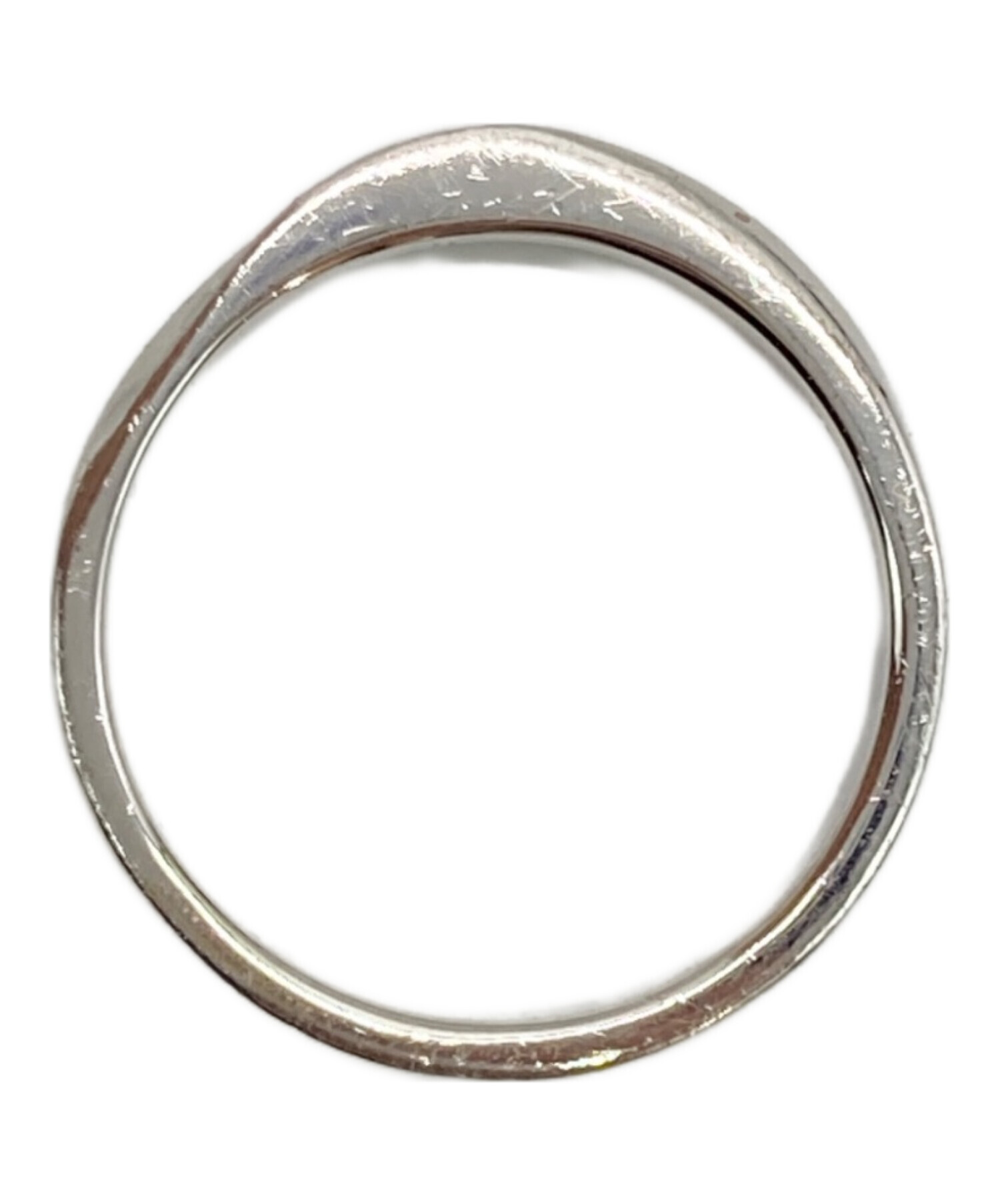 中古・古着通販】ete (エテ) ビジュー ストリーム リング シルバー