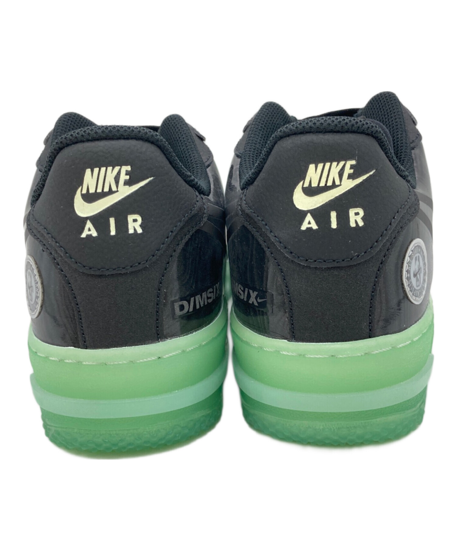 中古・古着通販】NIKE (ナイキ) AIR FORCE 1 REACT LV8 ブラック