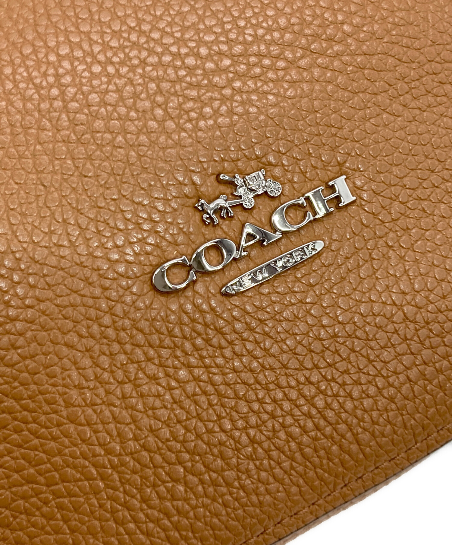 中古・古着通販】COACH (コーチ) 2WAYショルダーバッグ ブラウン